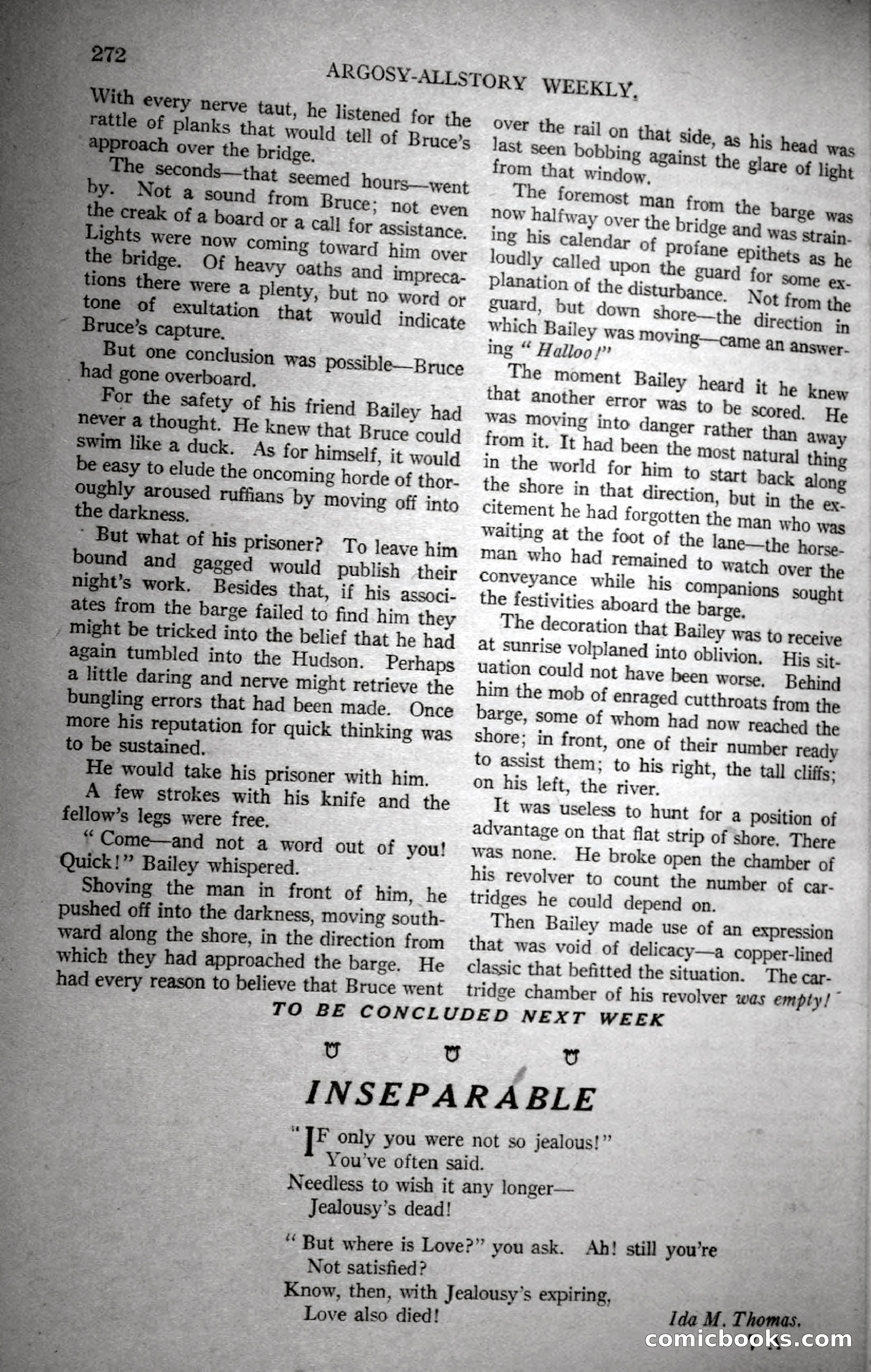 Argosy All-Story Weekly, November 18, 1922 — page 122 of 176