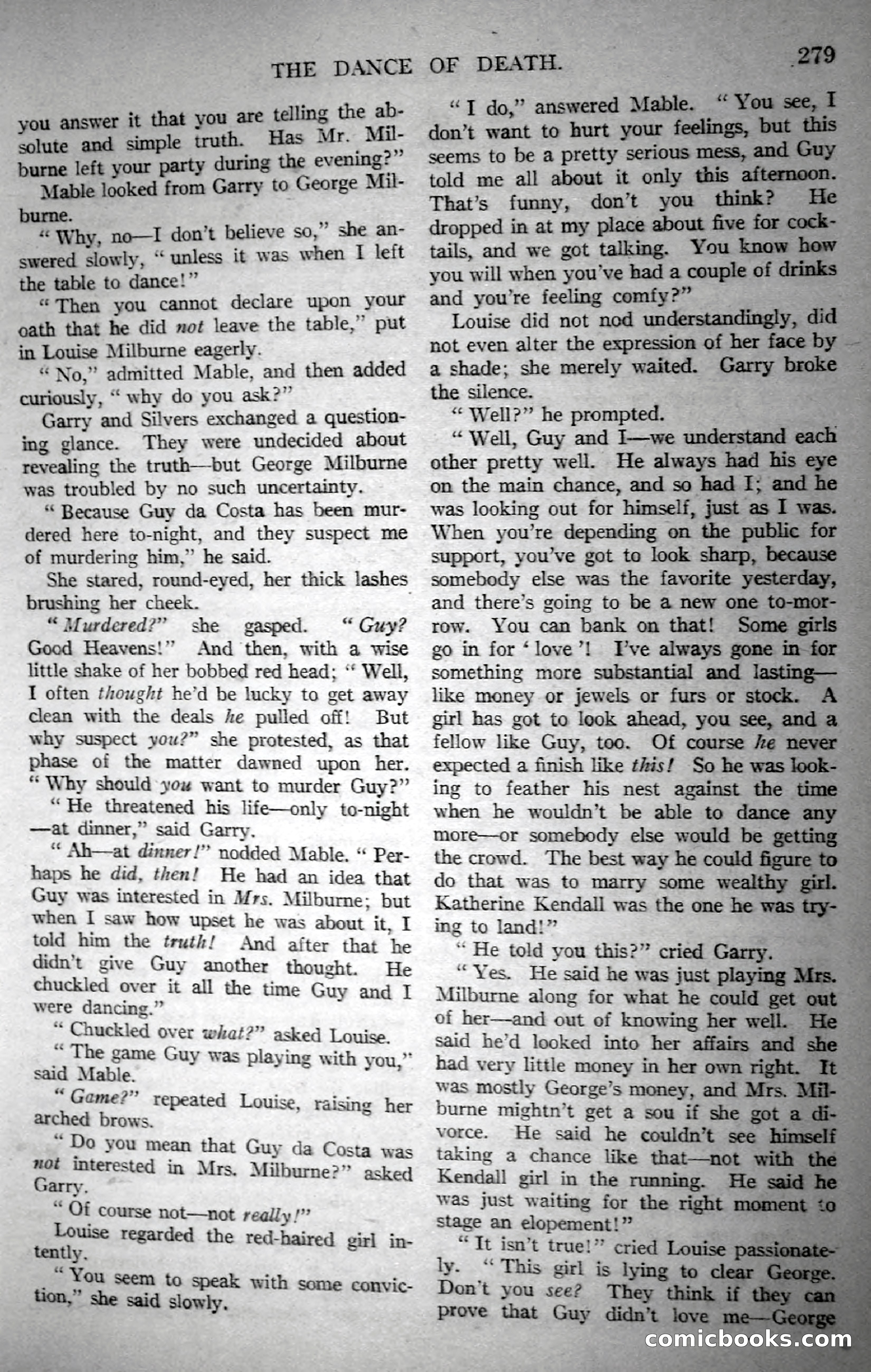 Argosy All-Story Weekly, November 18, 1922 — page 129 of 176