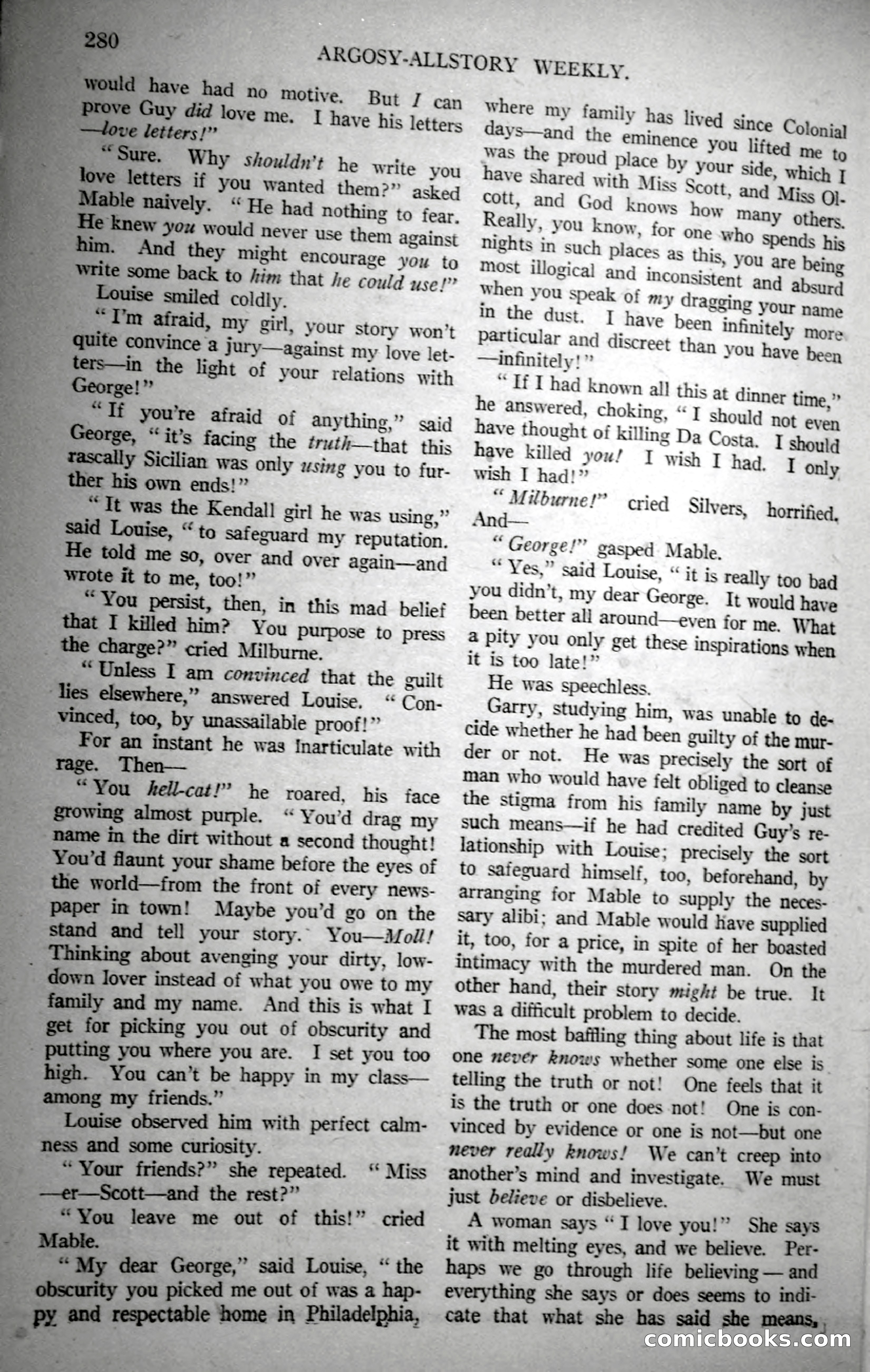 Argosy All-Story Weekly, November 18, 1922 — page 130 of 176