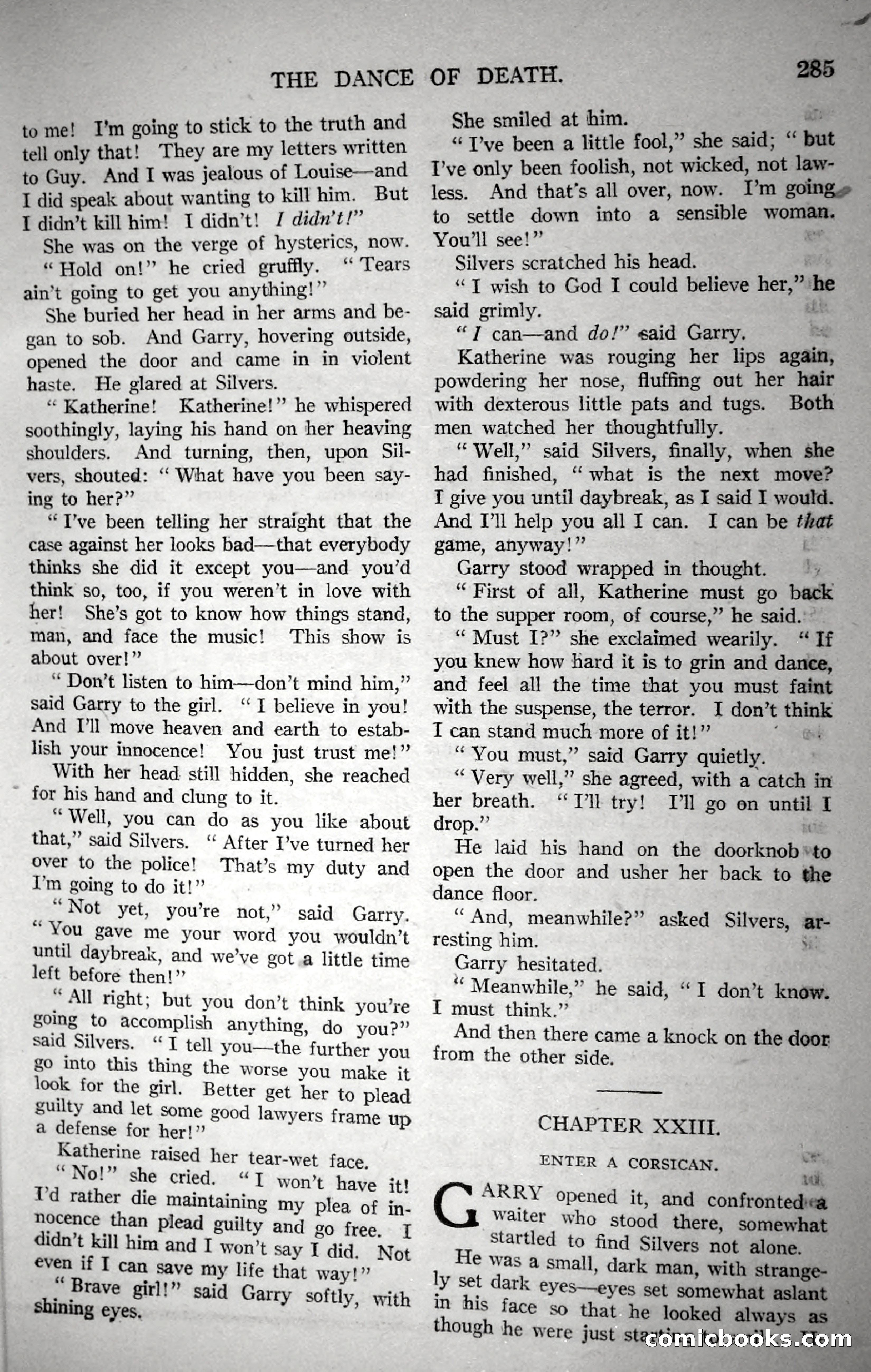 Argosy All-Story Weekly, November 18, 1922 — page 135 of 176