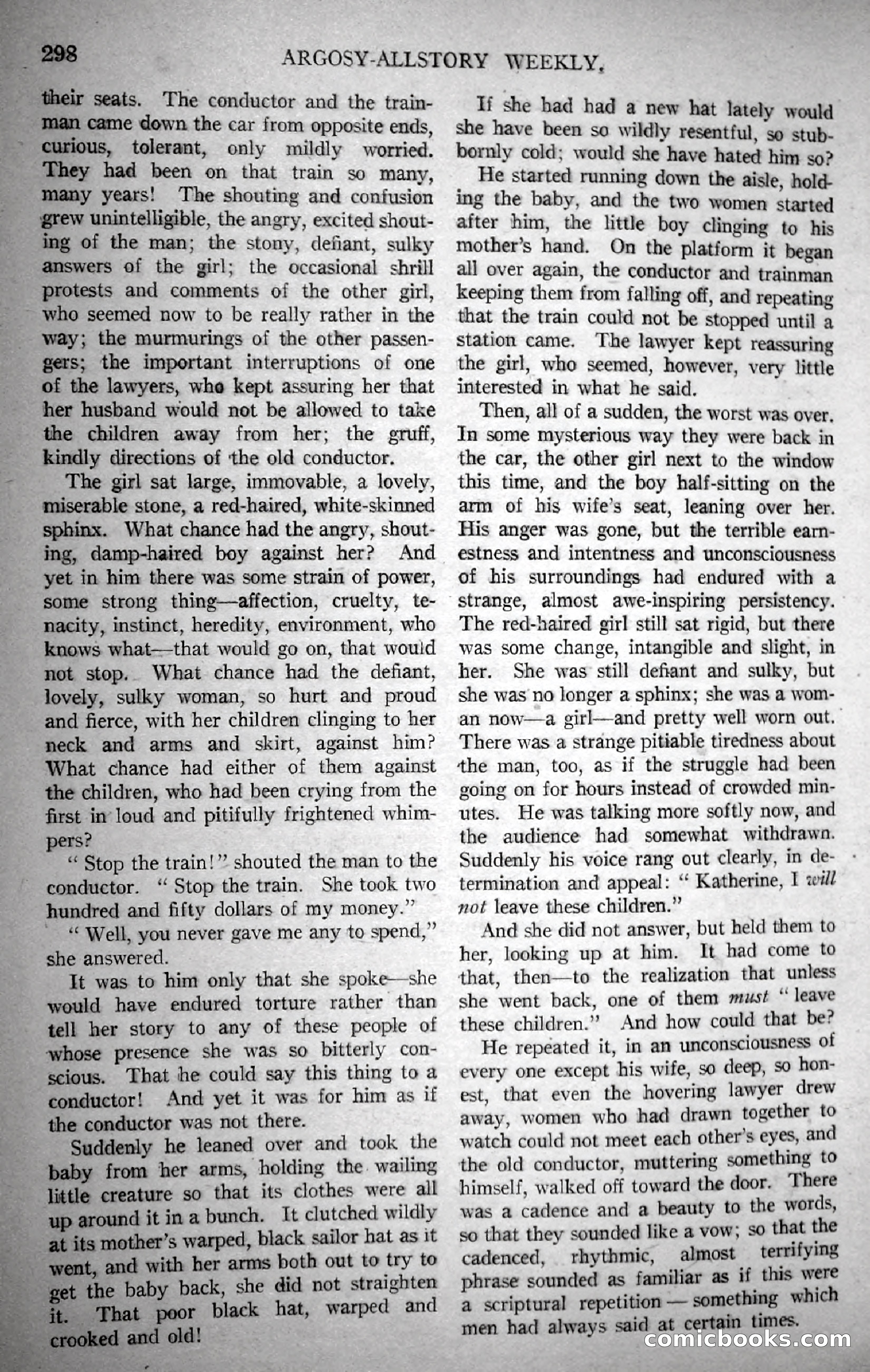 Argosy All-Story Weekly, November 18, 1922 — page 148 of 176