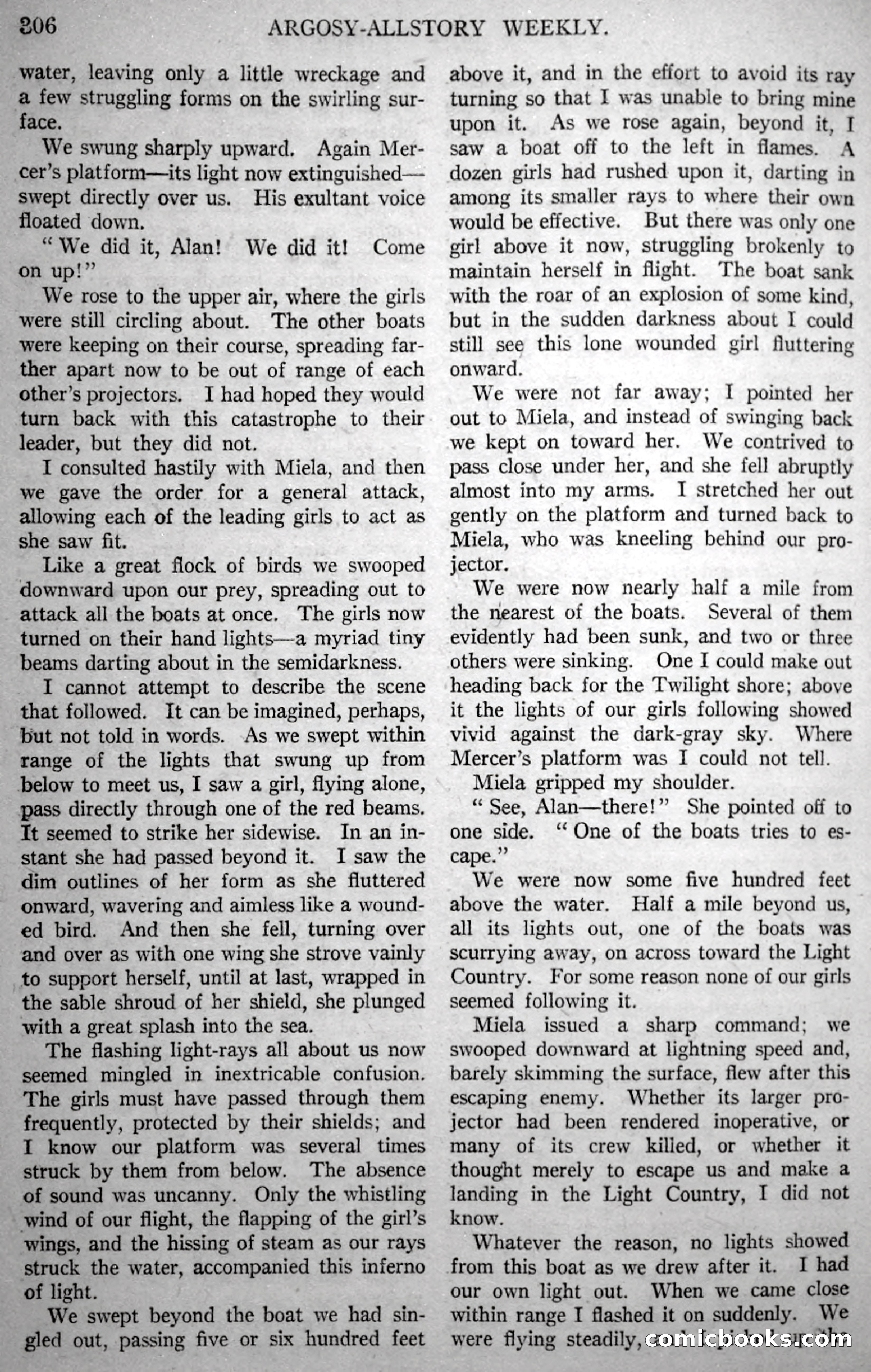 Argosy All-Story Weekly, November 18, 1922 — page 156 of 176