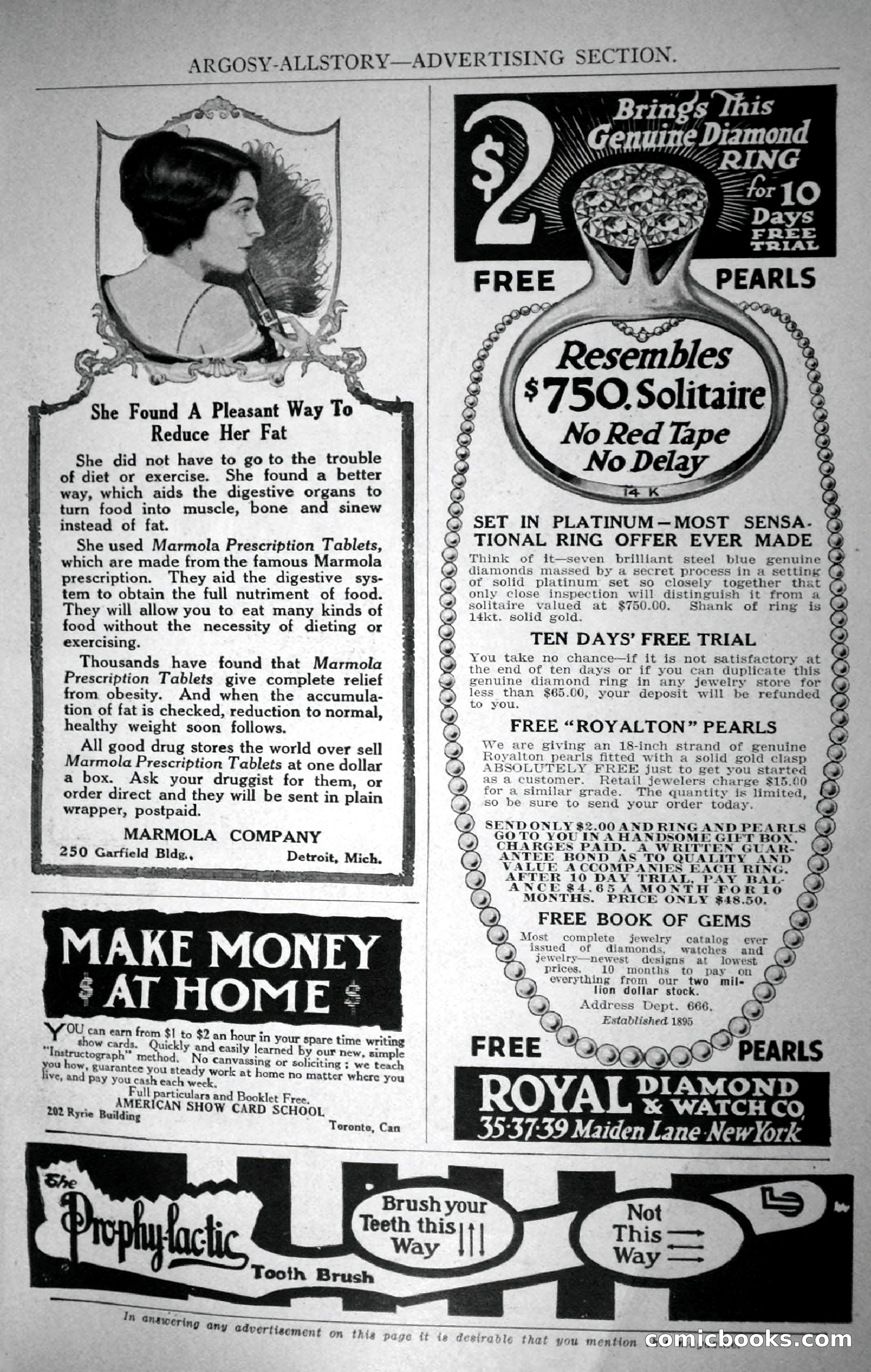 Argosy All-Story Weekly, November 18, 1922 — page 173 of 176