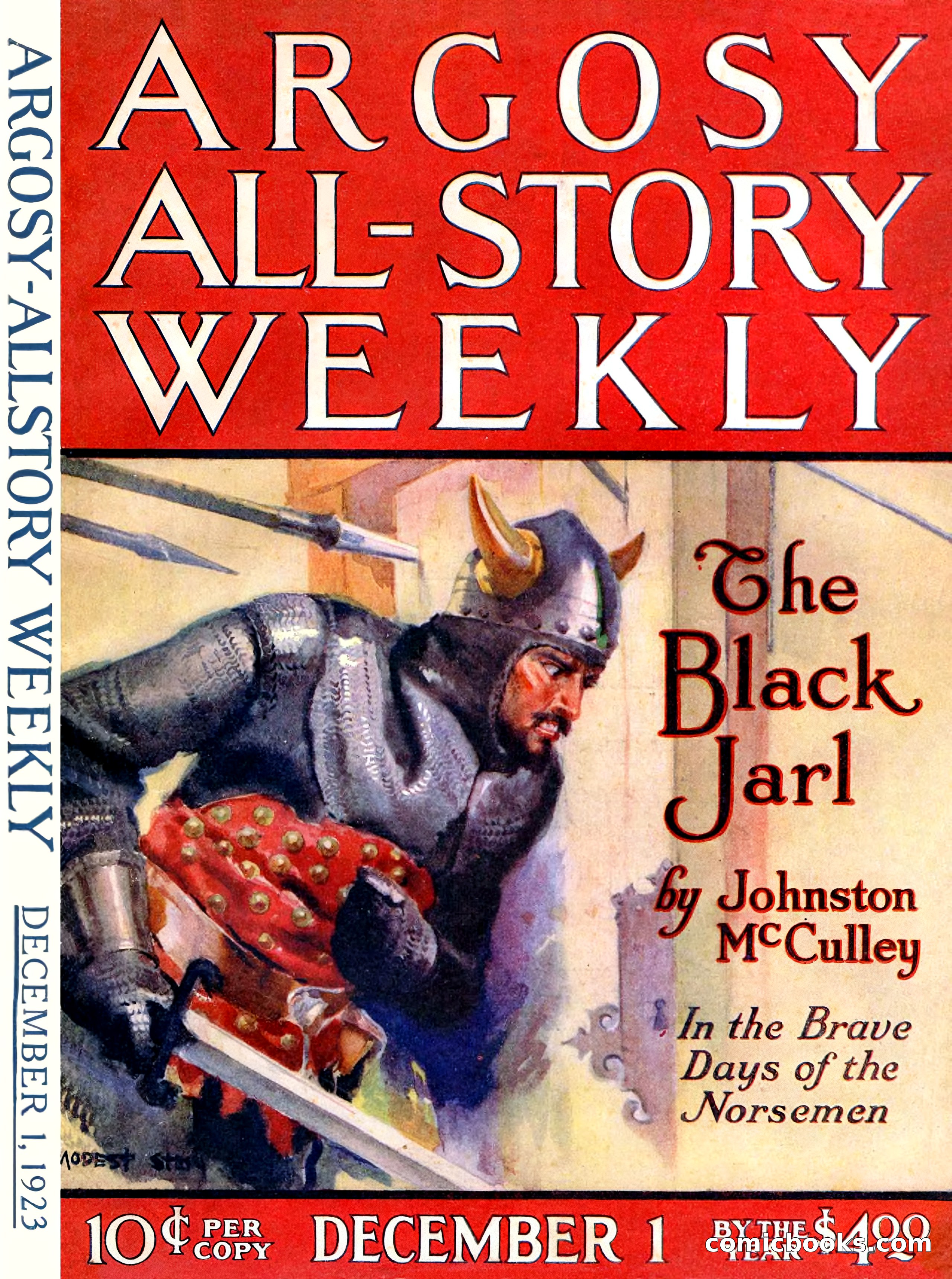 Argosy All-Story Weekly, December 1, 1923
