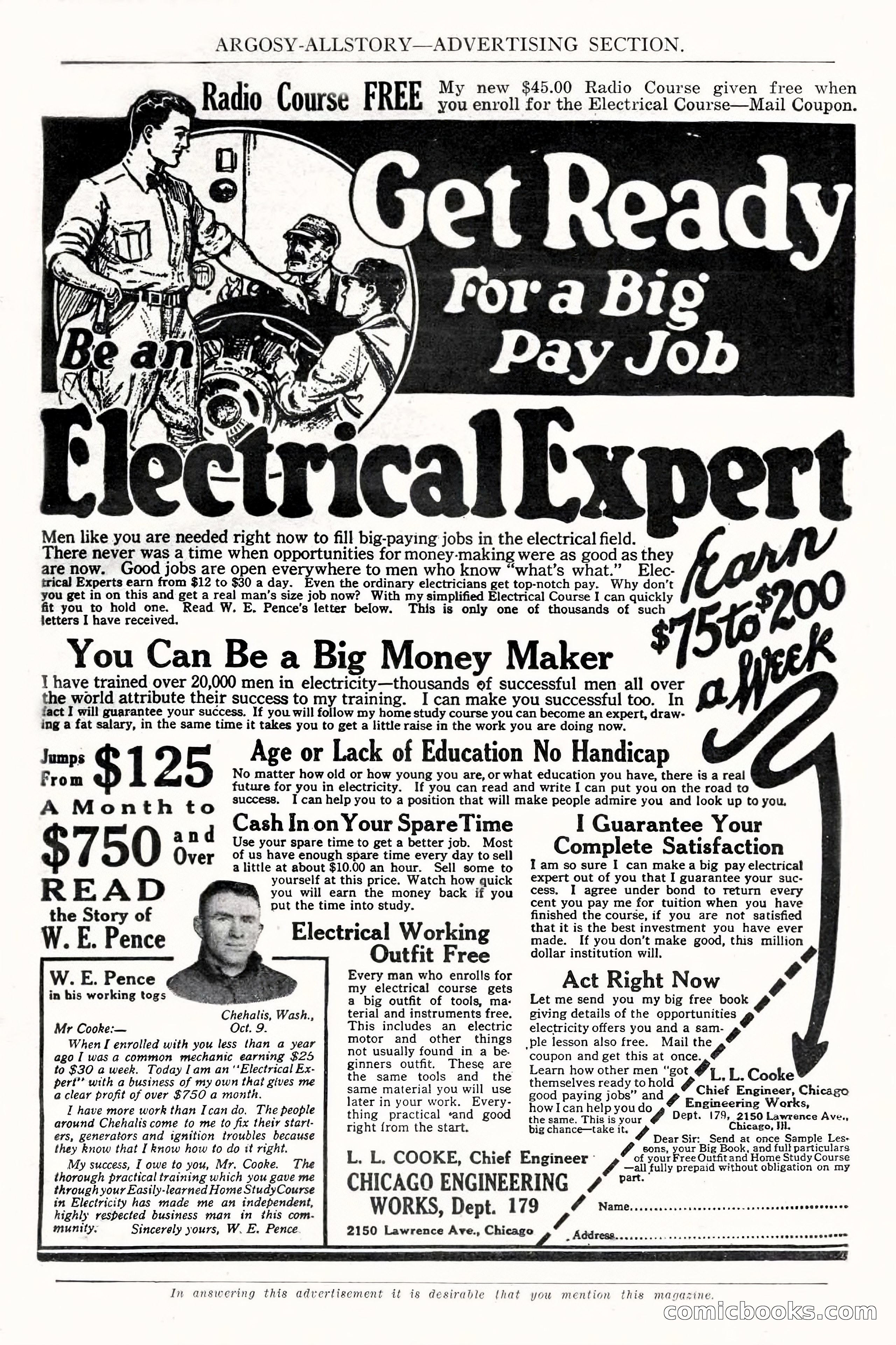 Argosy All-Story Weekly, December 1, 1923 — page 3 of 193