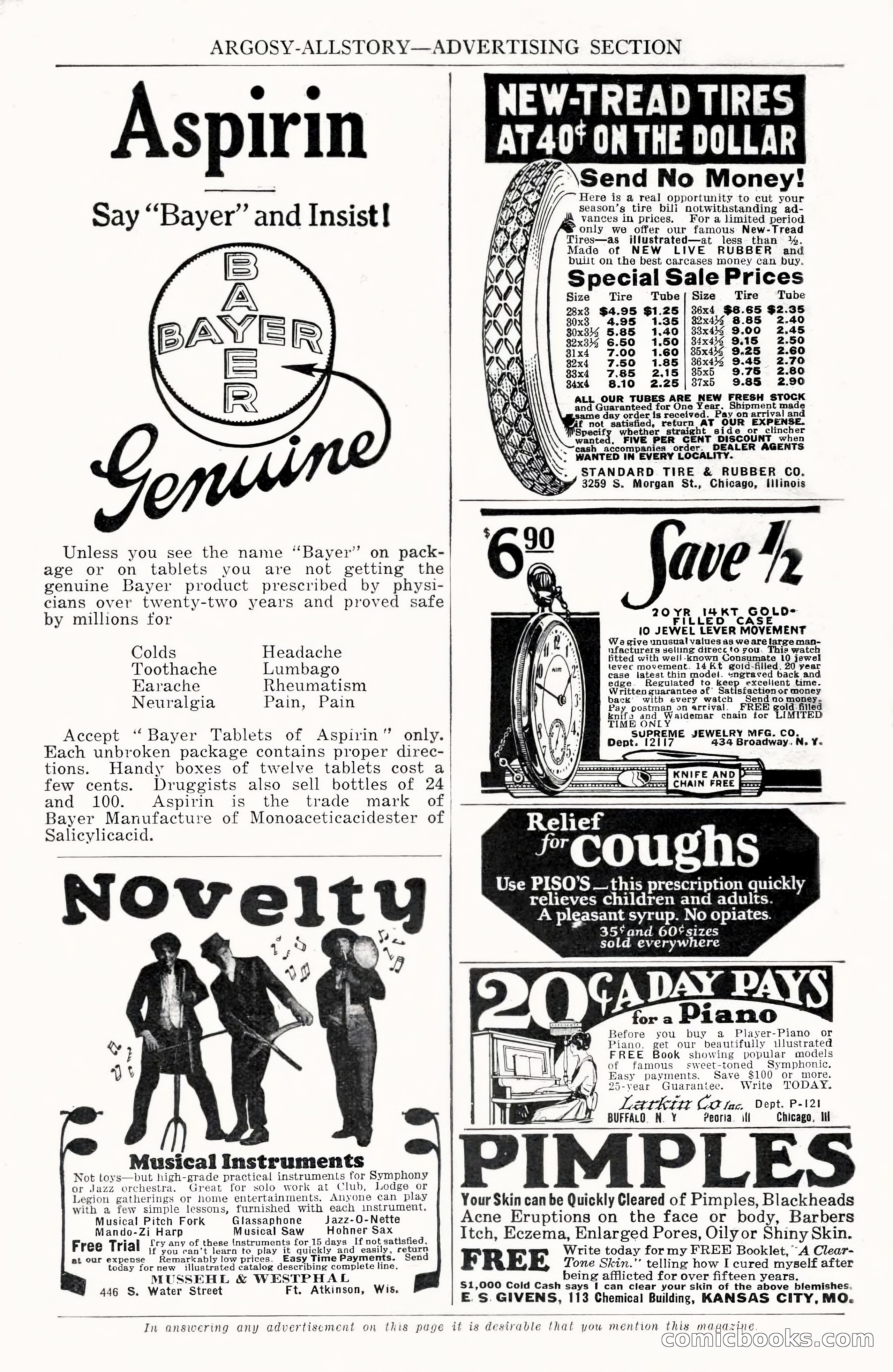 Argosy All-Story Weekly, December 1, 1923 — page 10 of 193