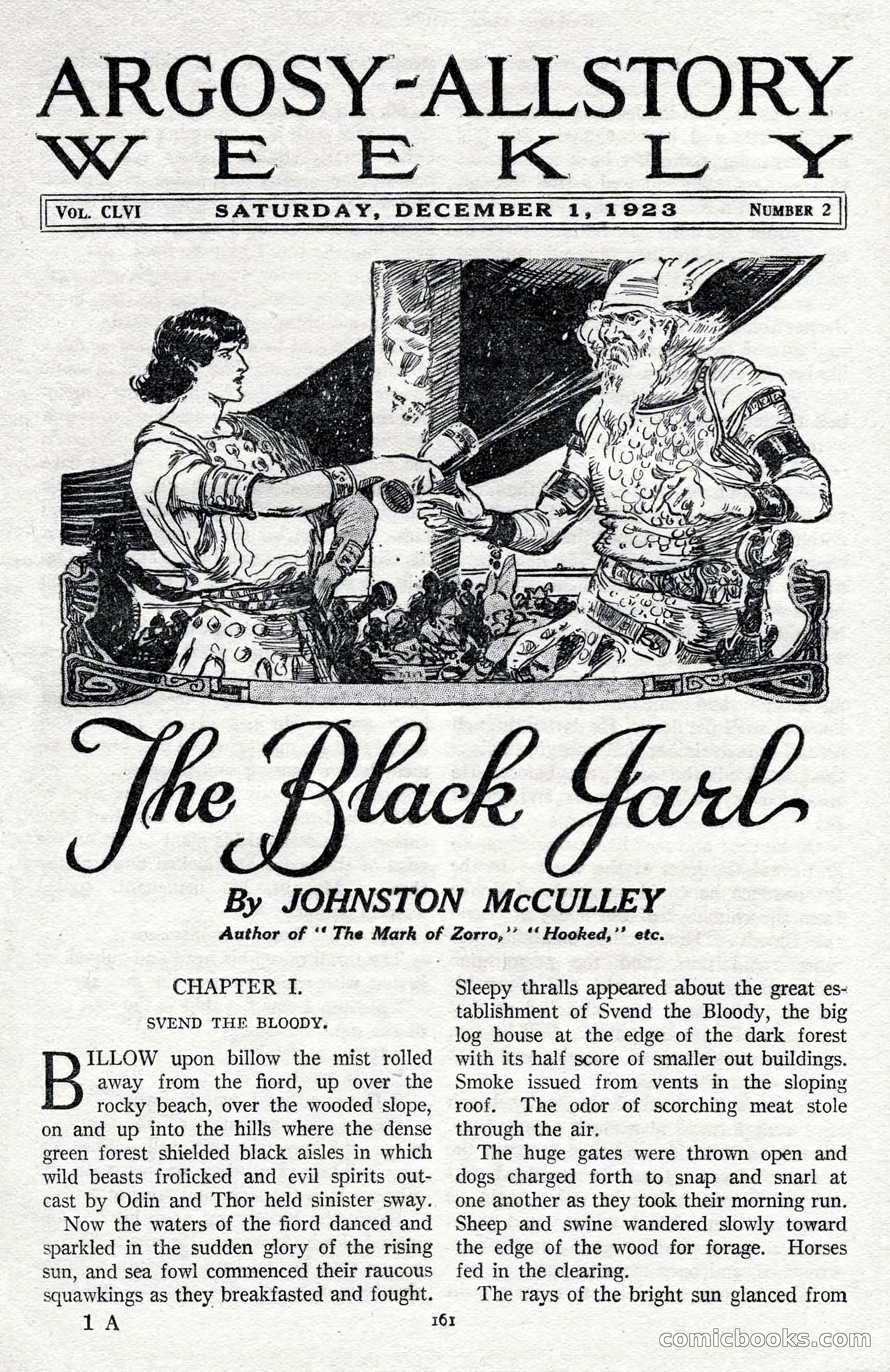 Argosy All-Story Weekly, December 1, 1923 — page 19 of 193