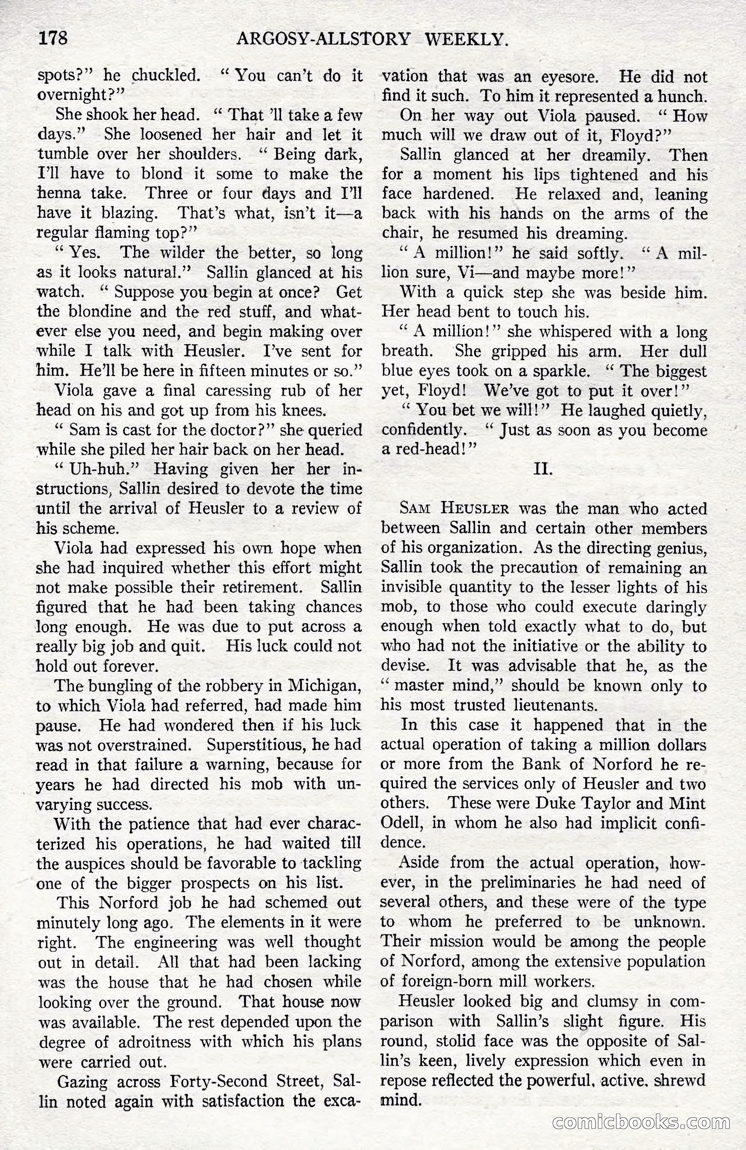 Argosy All-Story Weekly, December 1, 1923 — page 36 of 193