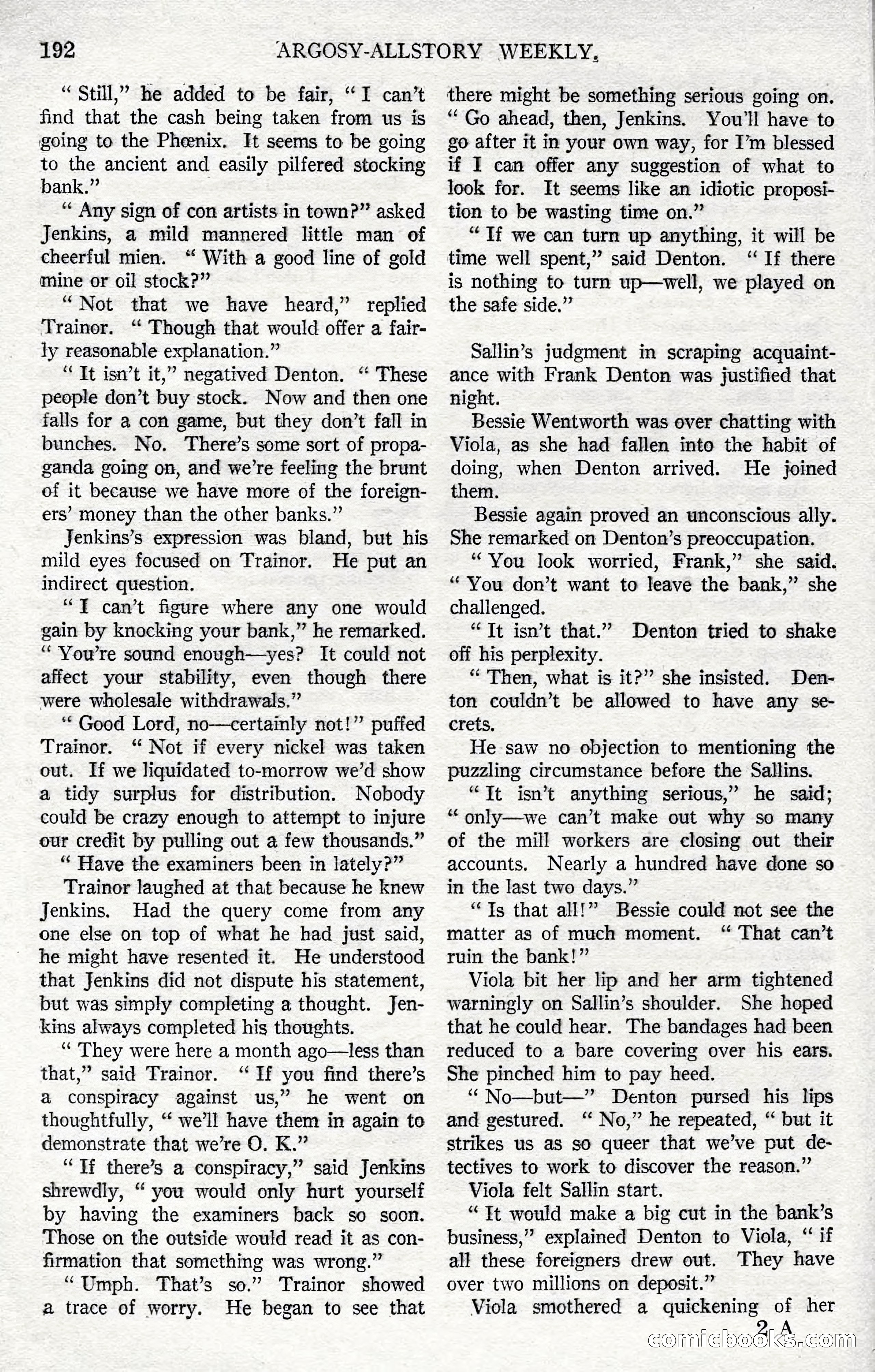 Argosy All-Story Weekly, December 1, 1923 — page 50 of 193