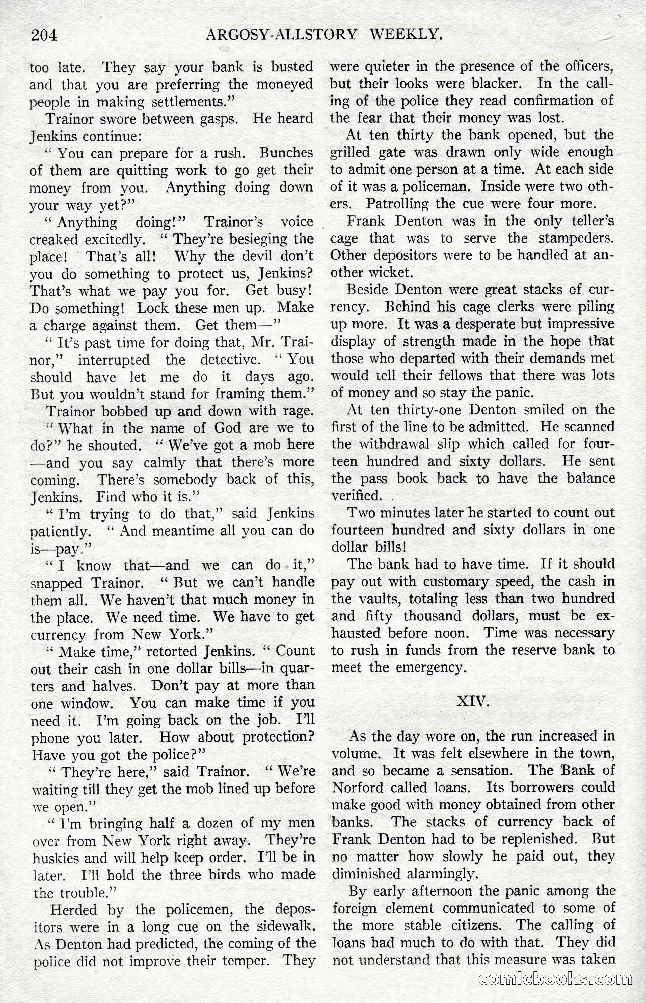 Argosy All-Story Weekly, December 1, 1923 — page 62 of 193