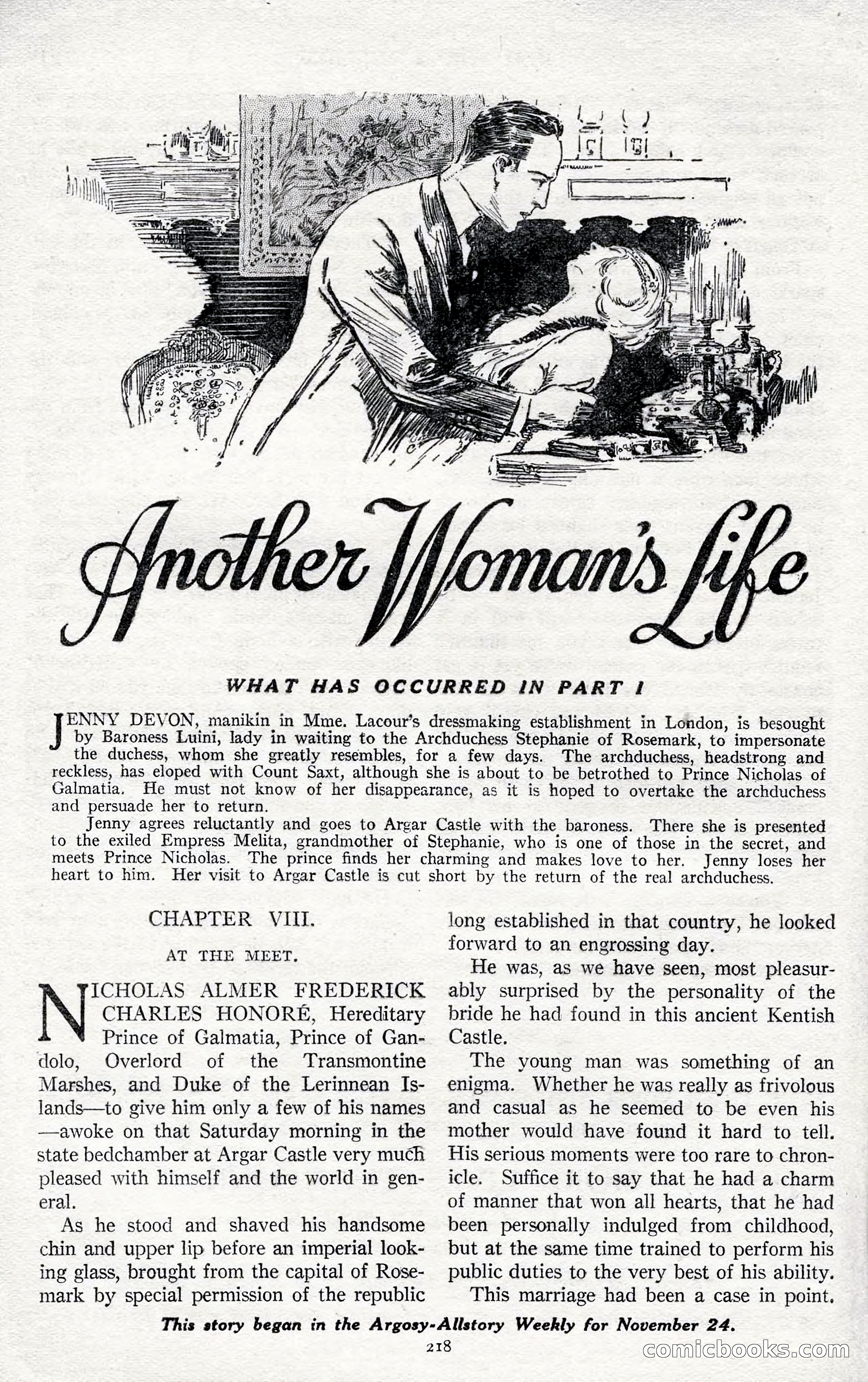 Argosy All-Story Weekly, December 1, 1923 — page 76 of 193