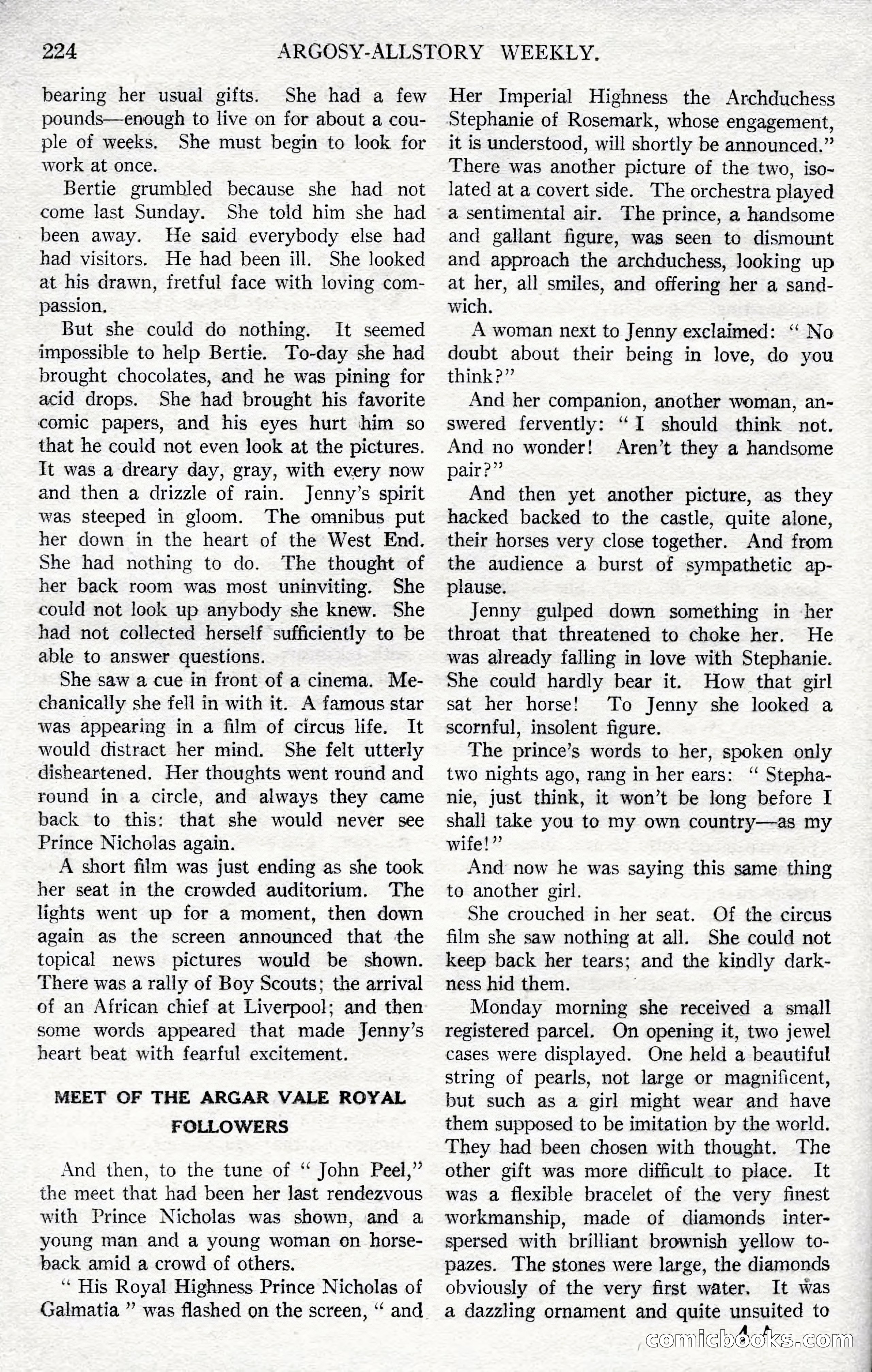 Argosy All-Story Weekly, December 1, 1923 — page 82 of 193