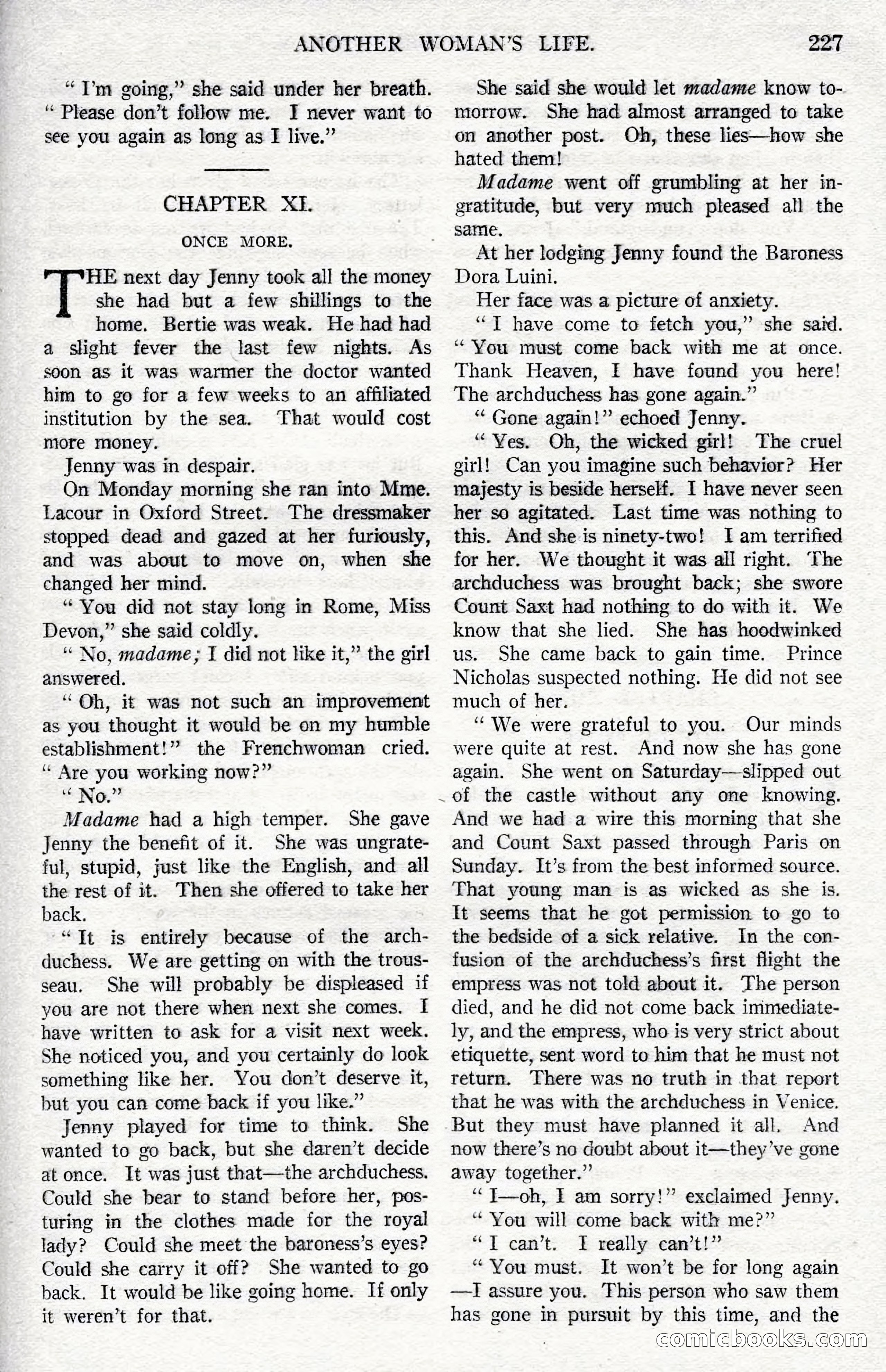 Argosy All-Story Weekly, December 1, 1923 — page 85 of 193