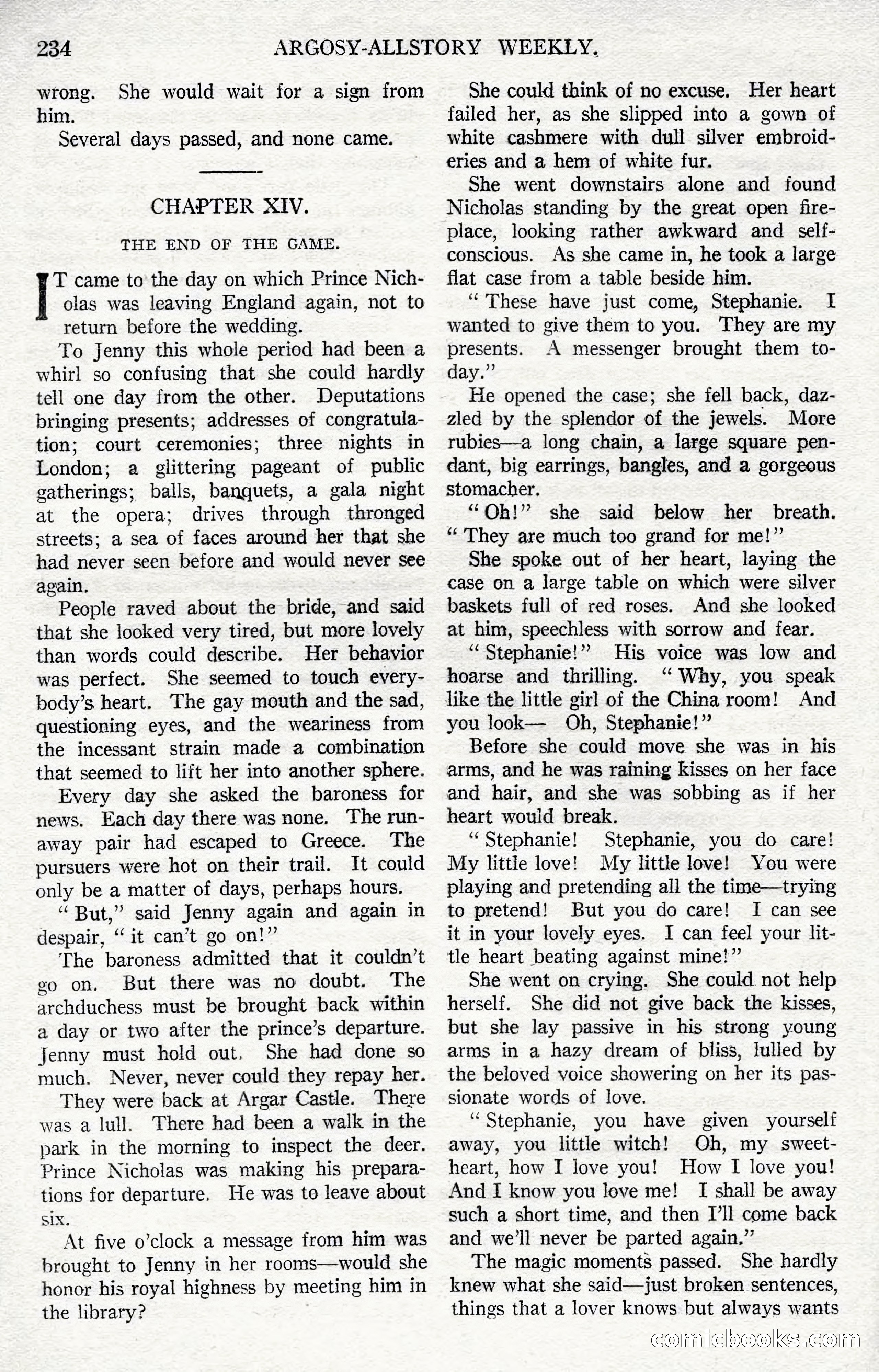 Argosy All-Story Weekly, December 1, 1923 — page 92 of 193