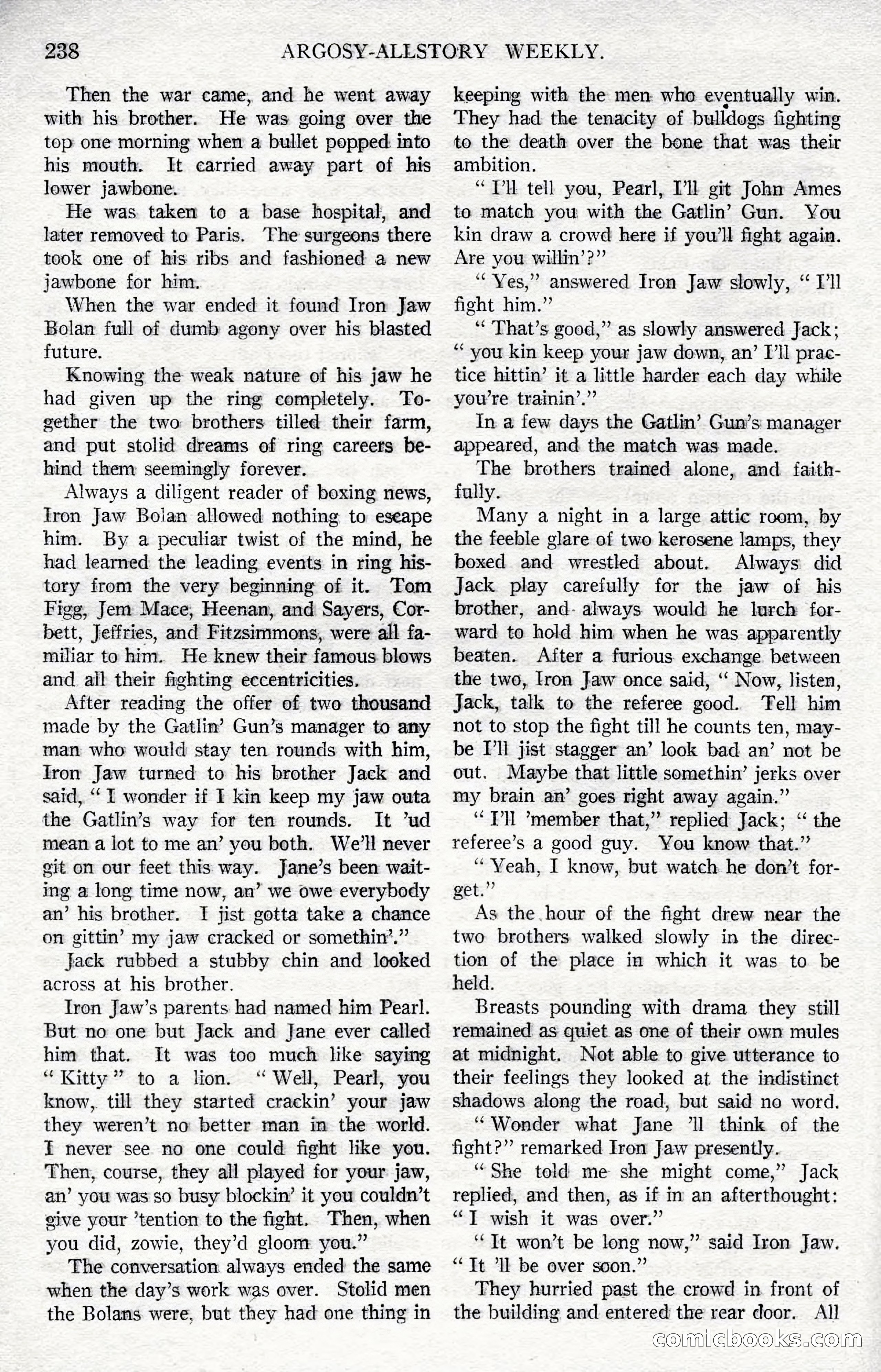 Argosy All-Story Weekly, December 1, 1923 — page 96 of 193