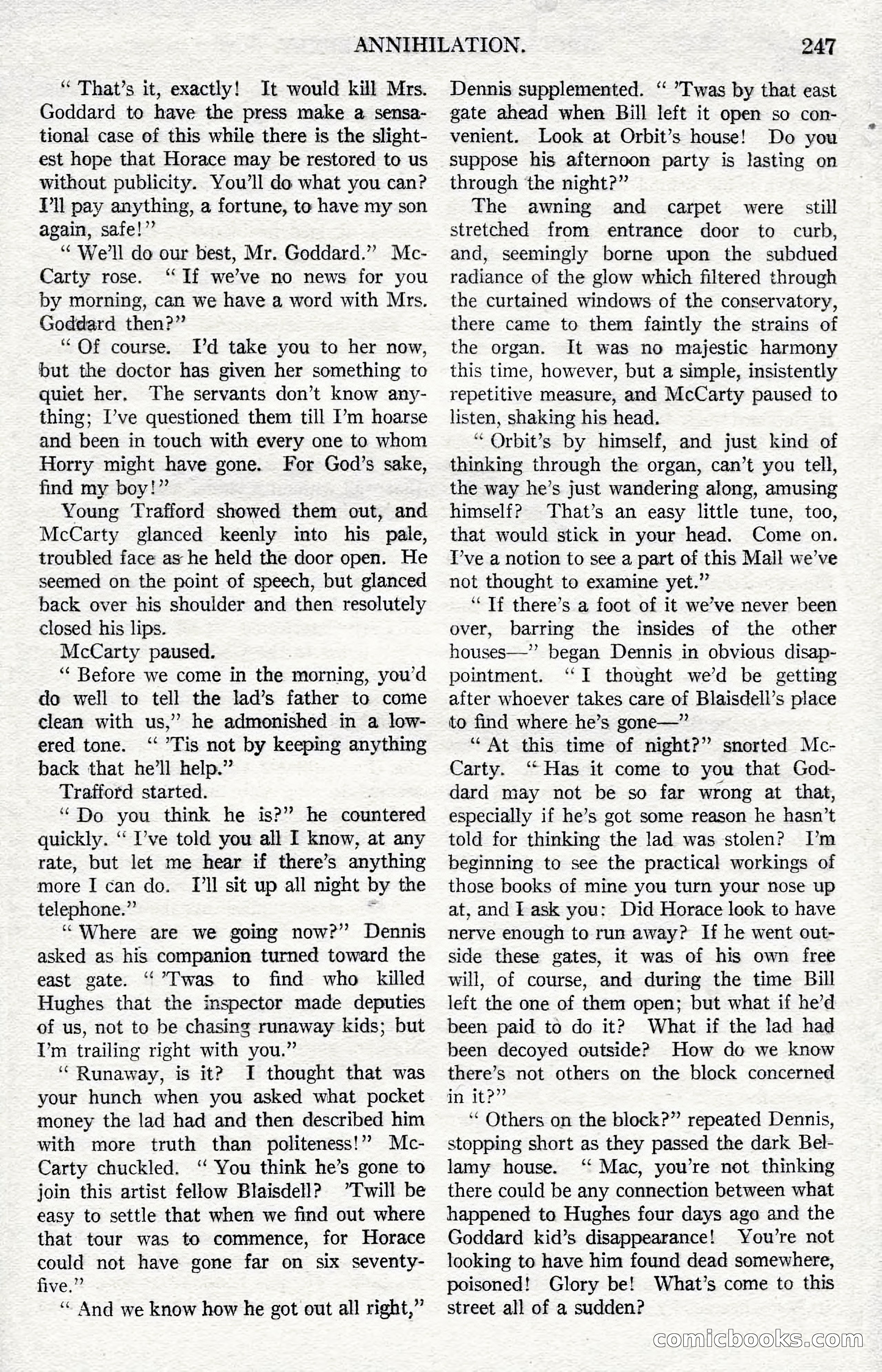 Argosy All-Story Weekly, December 1, 1923 — page 105 of 193