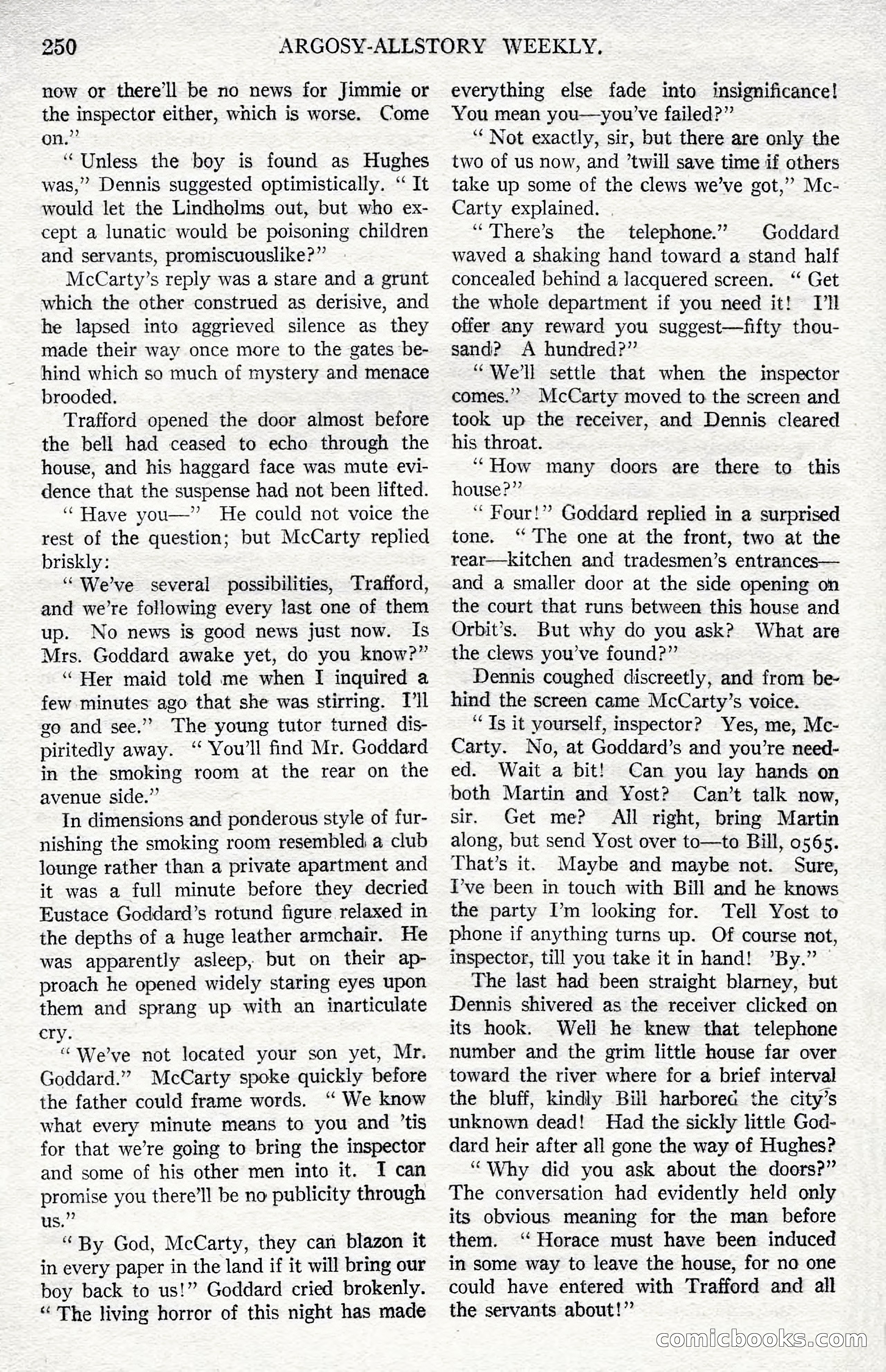 Argosy All-Story Weekly, December 1, 1923 — page 108 of 193