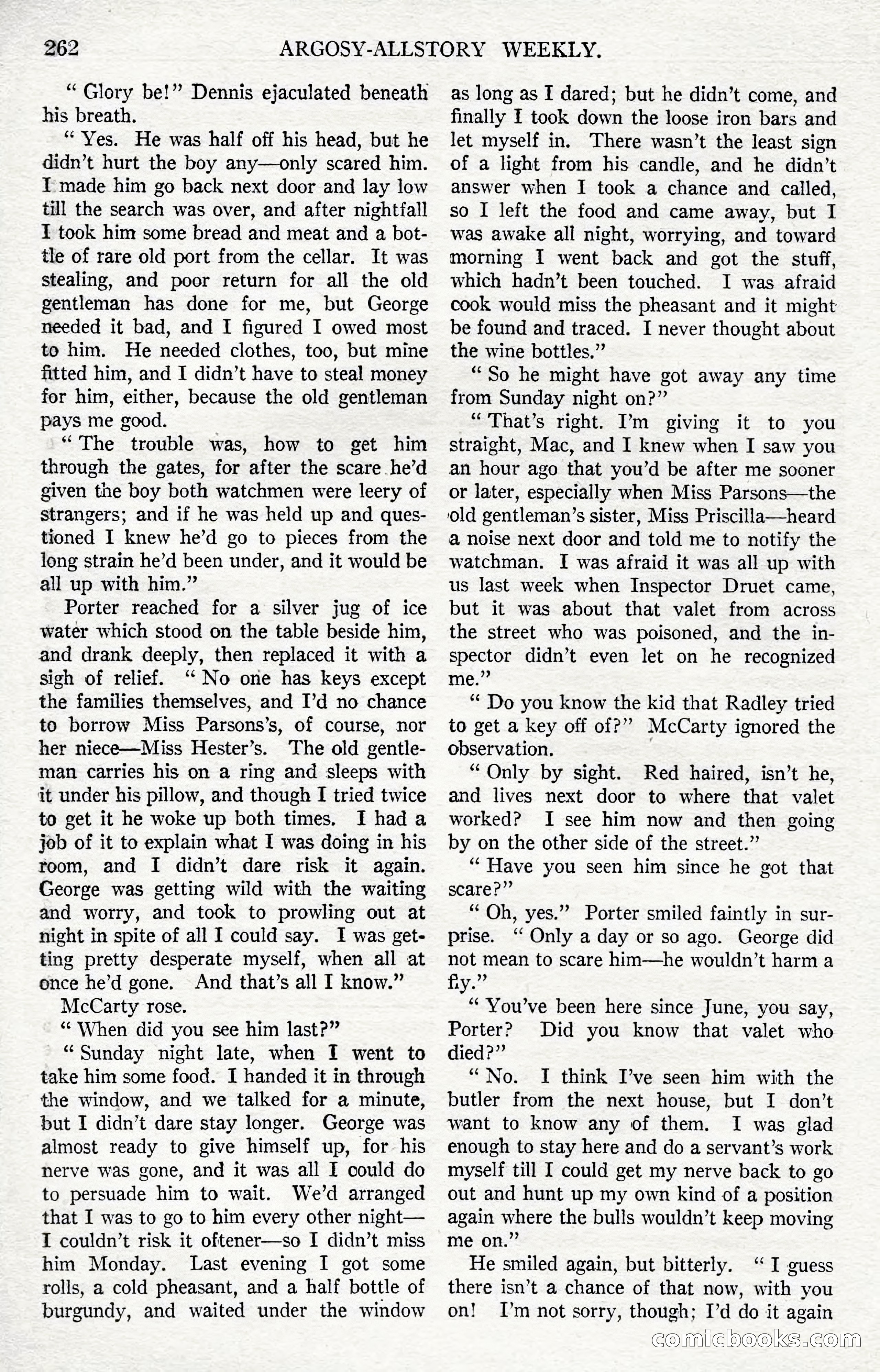 Argosy All-Story Weekly, December 1, 1923 — page 120 of 193