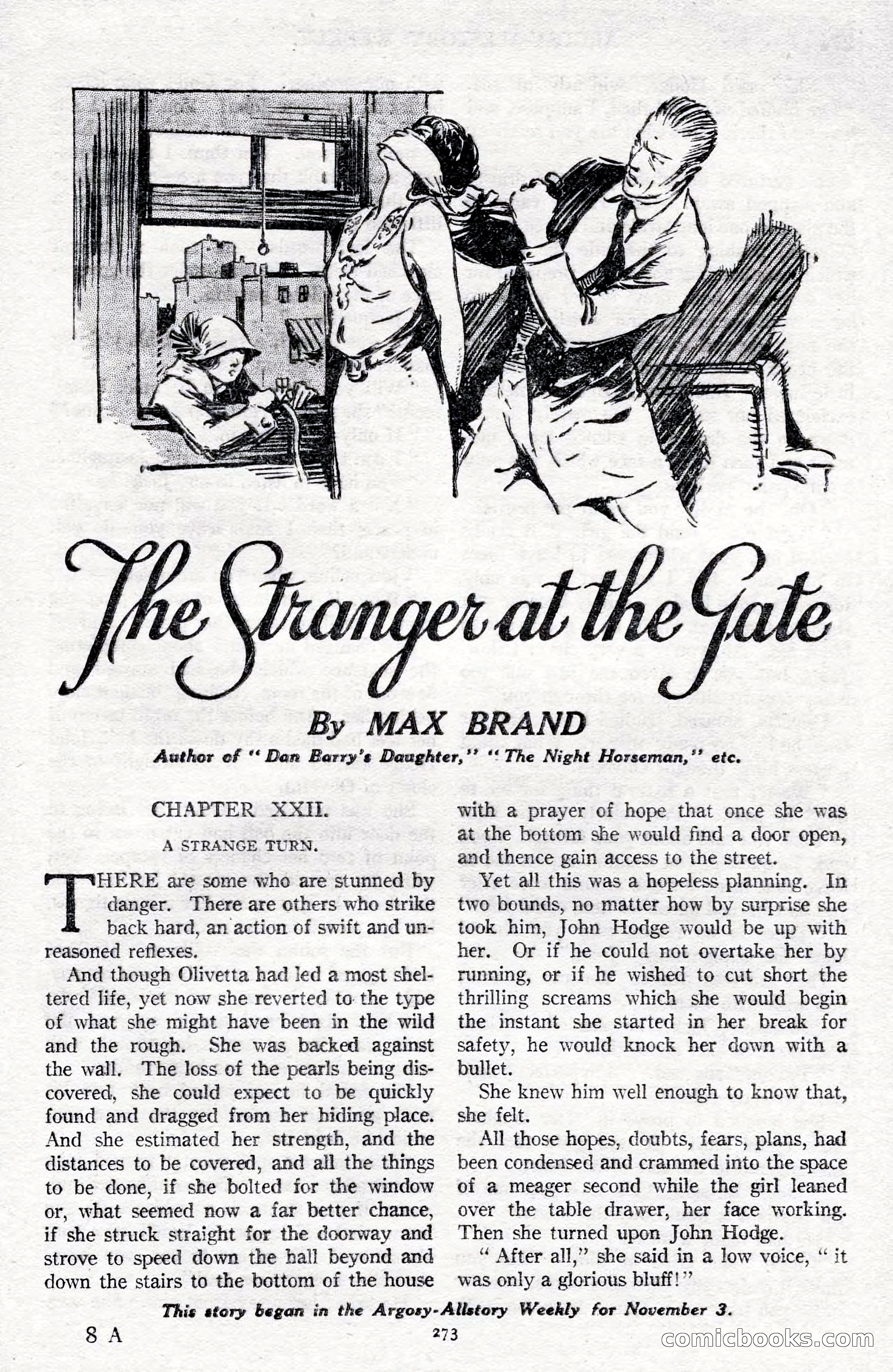 Argosy All-Story Weekly, December 1, 1923 — page 131 of 193