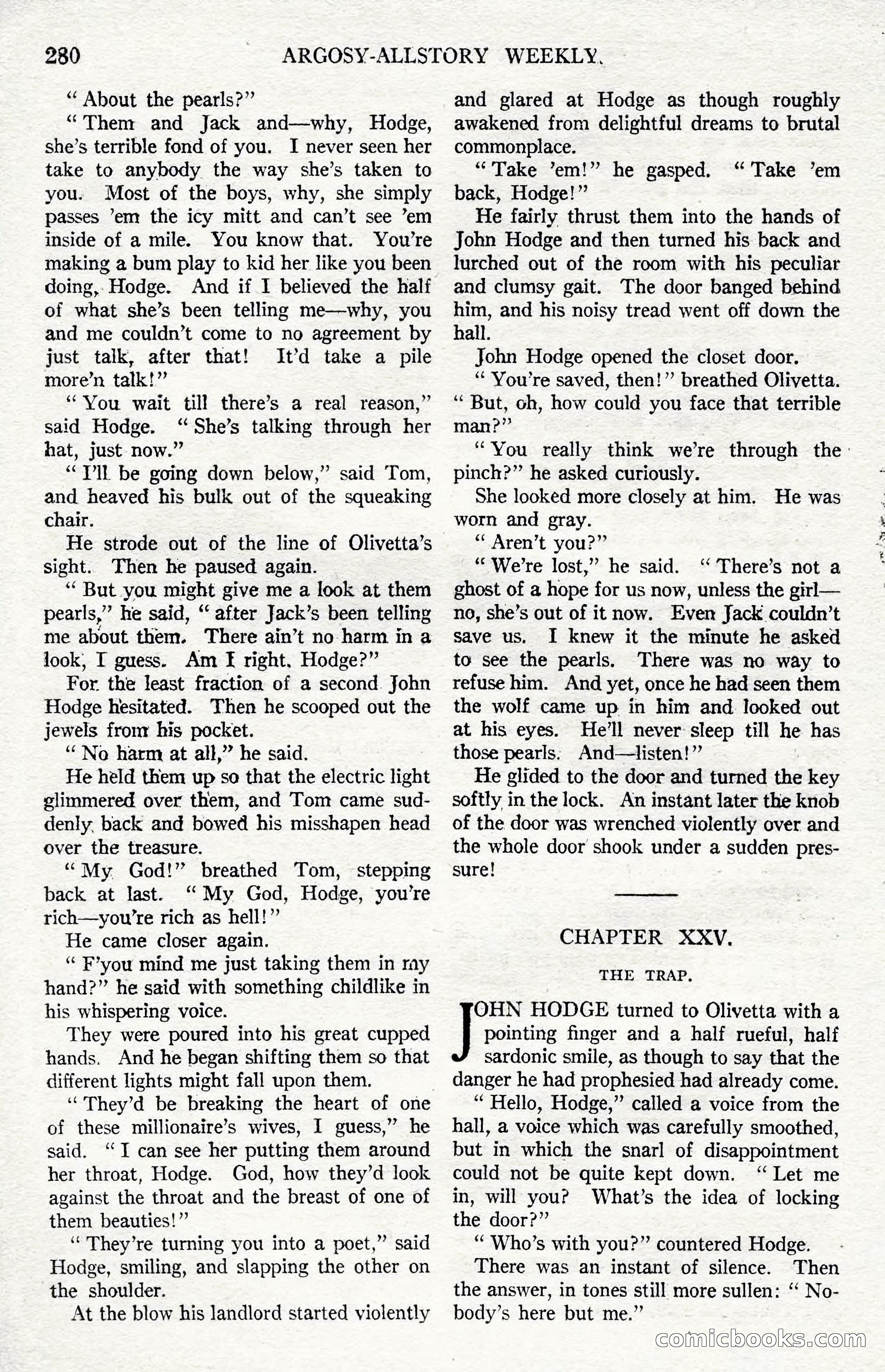 Argosy All-Story Weekly, December 1, 1923 — page 138 of 193