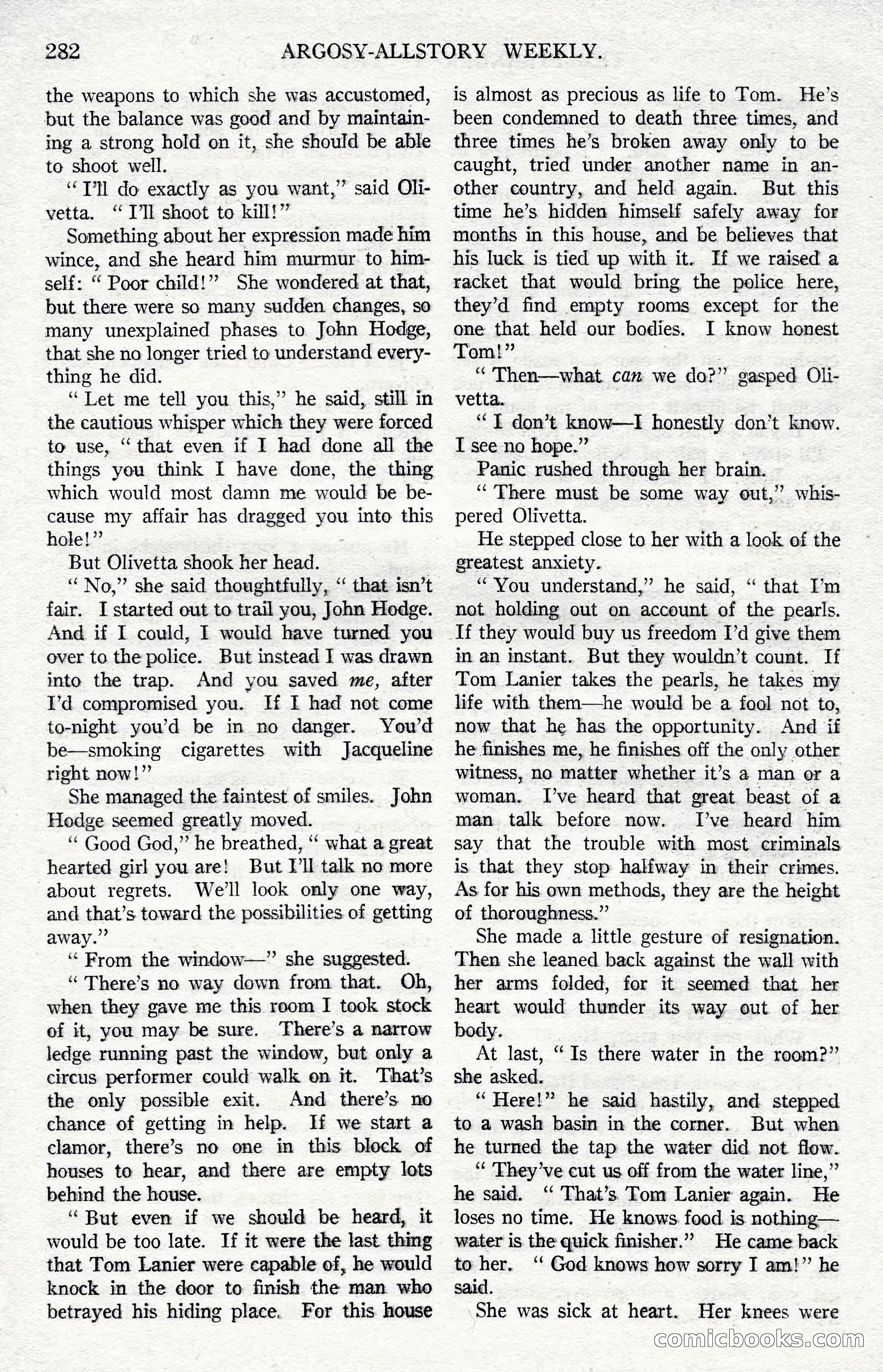 Argosy All-Story Weekly, December 1, 1923 — page 140 of 193