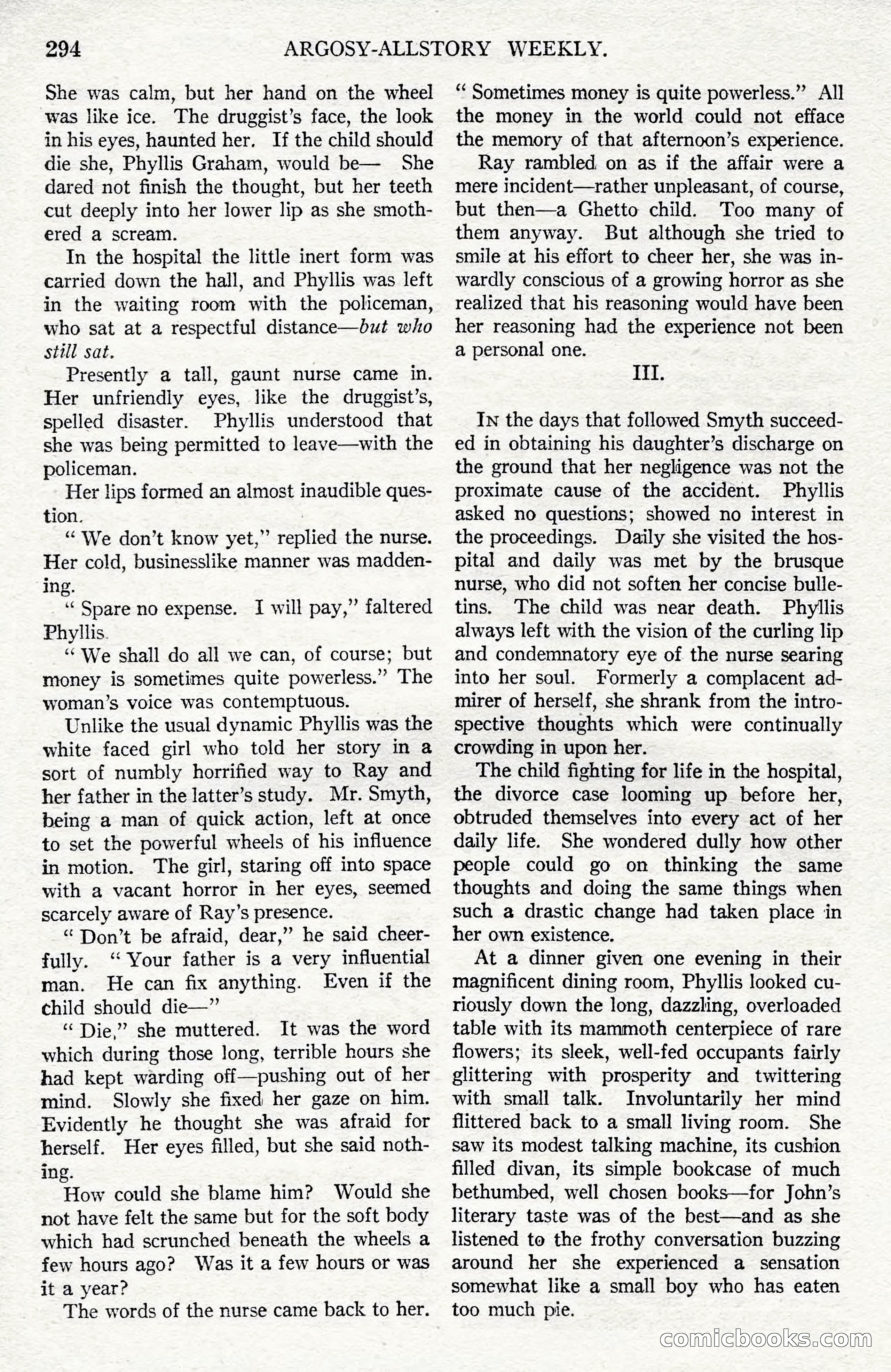 Argosy All-Story Weekly, December 1, 1923 — page 152 of 193