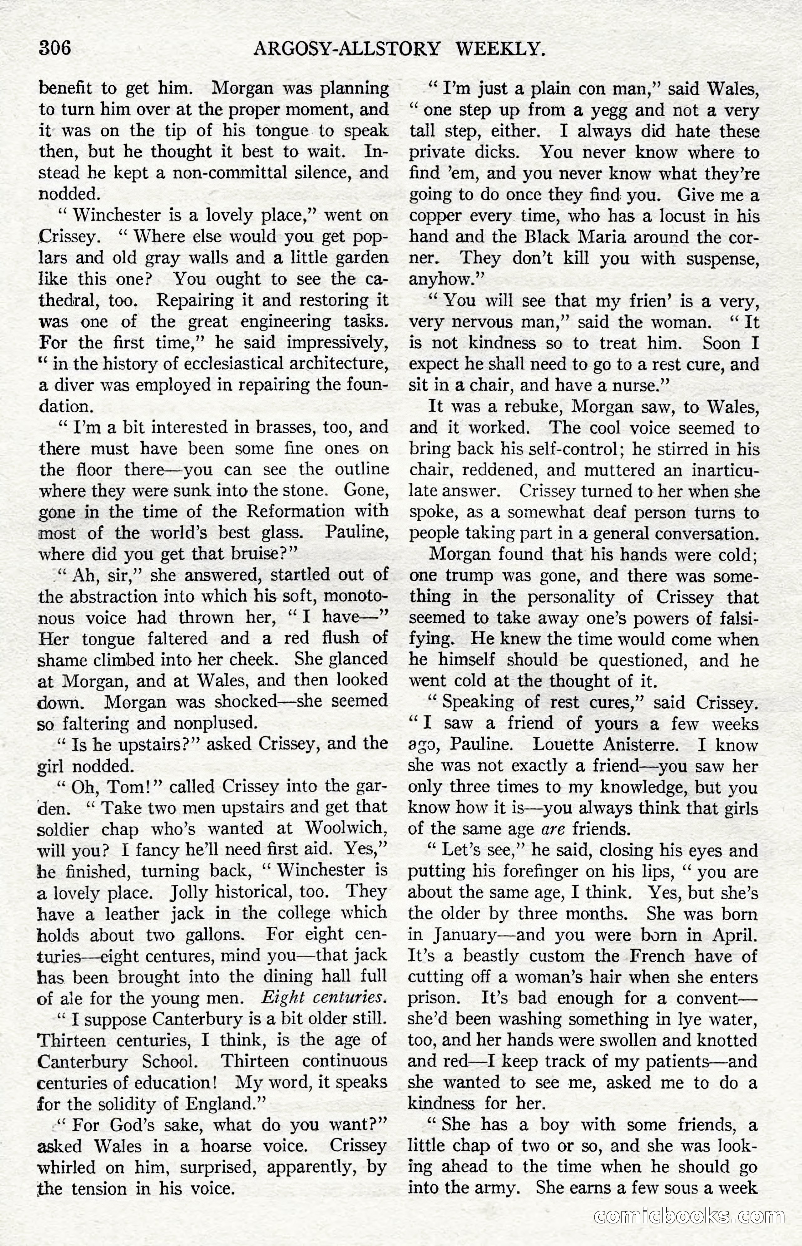 Argosy All-Story Weekly, December 1, 1923 — page 164 of 193