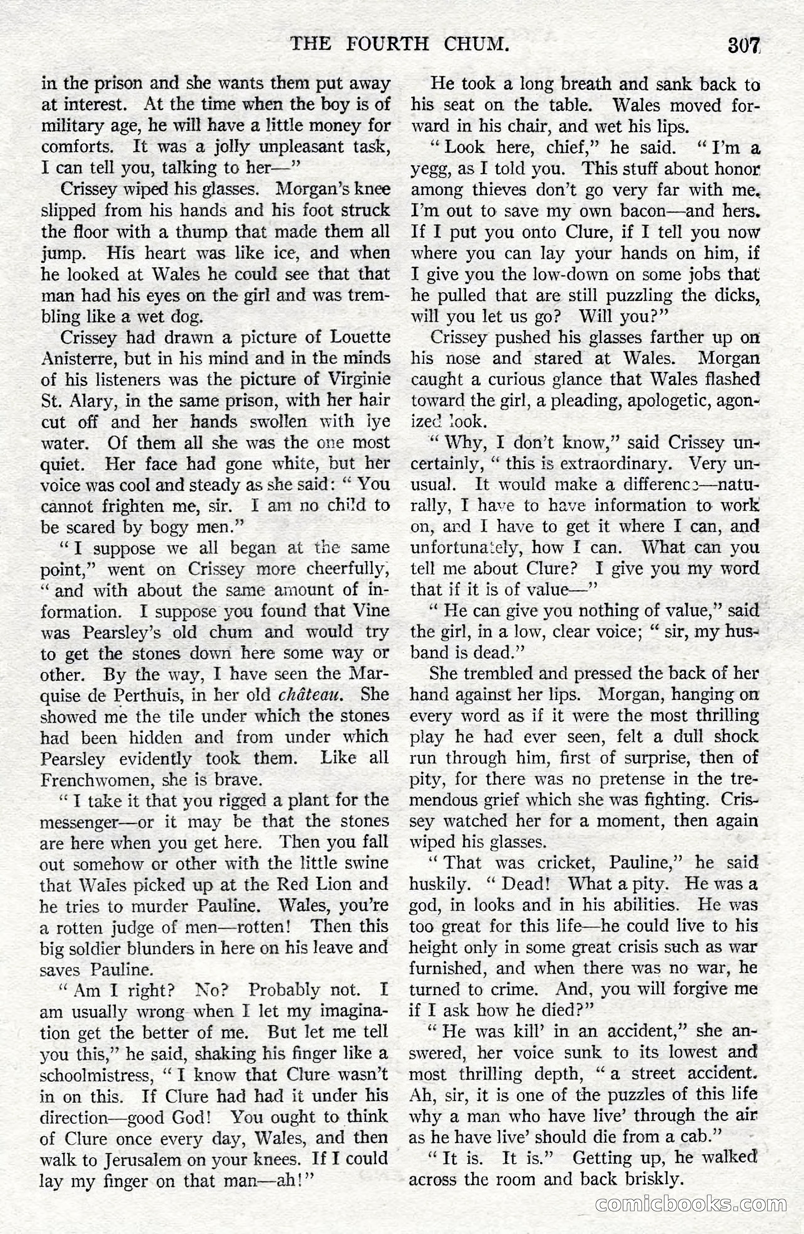 Argosy All-Story Weekly, December 1, 1923 — page 165 of 193