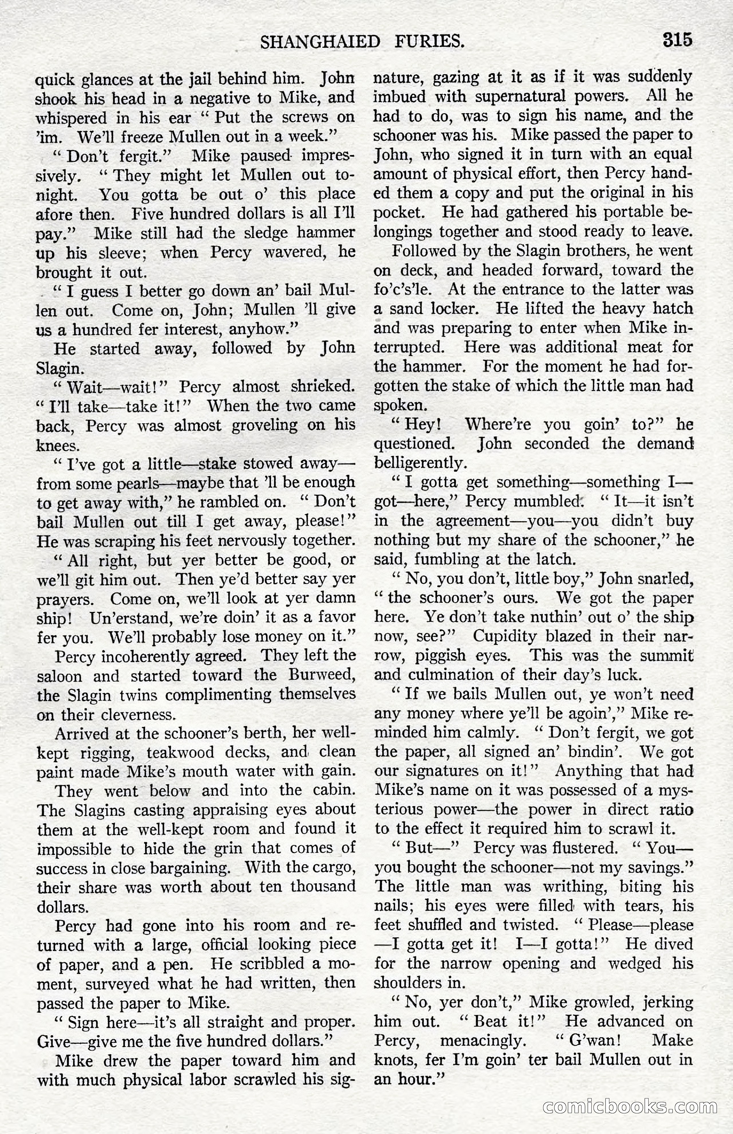Argosy All-Story Weekly, December 1, 1923 — page 173 of 193