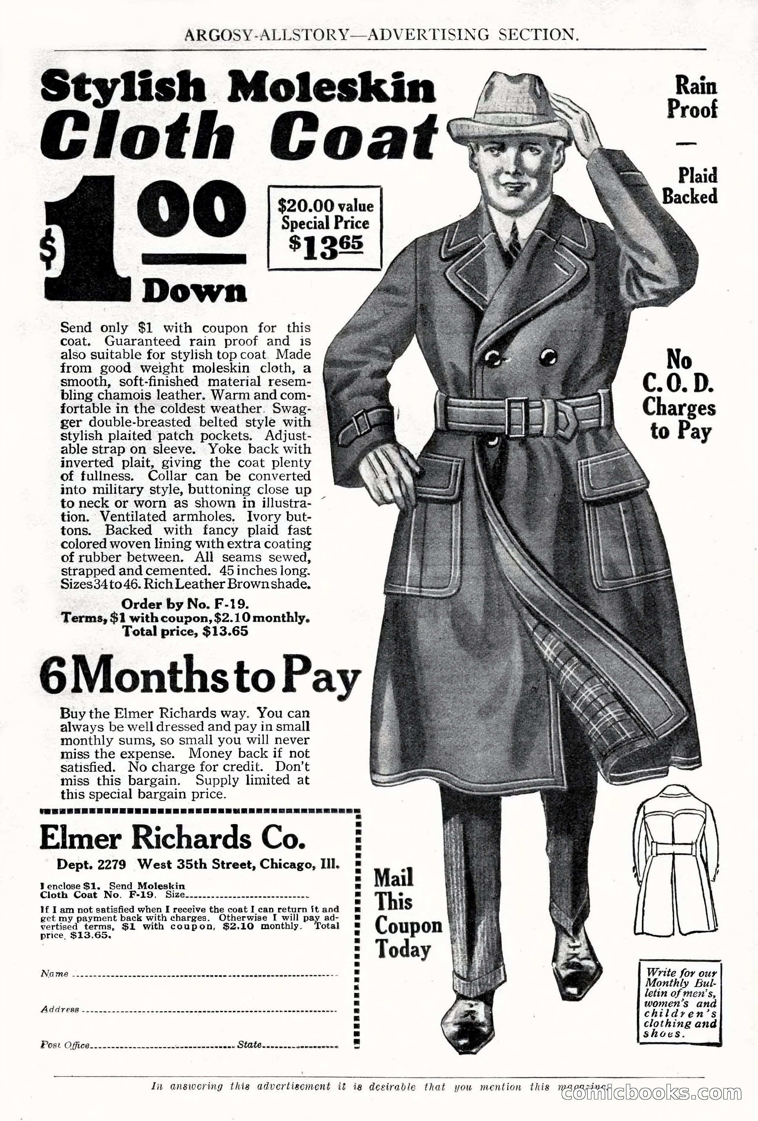 Argosy All-Story Weekly, December 1, 1923 — page 179 of 193