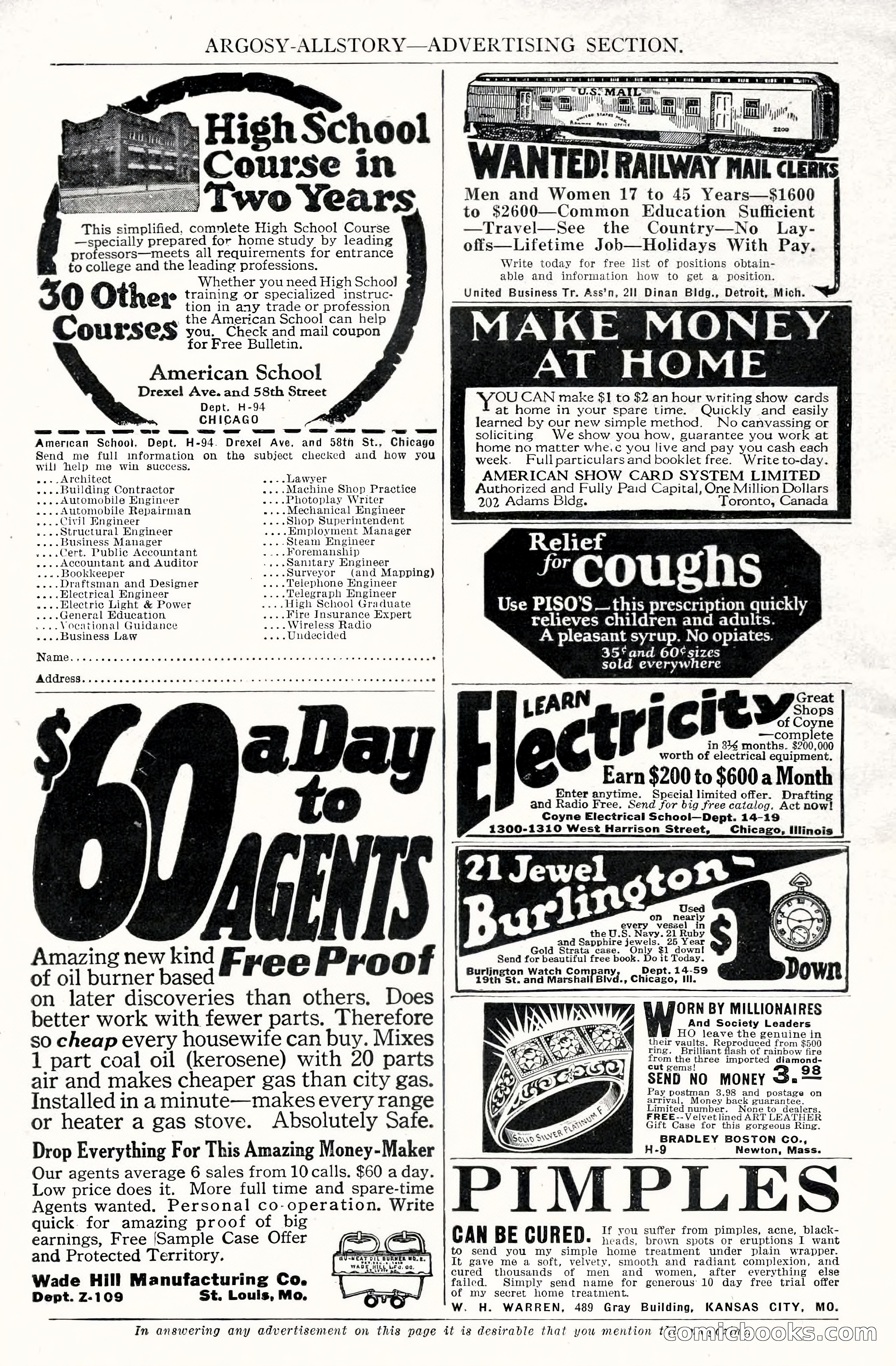 Argosy All-Story Weekly, December 1, 1923 — page 182 of 193