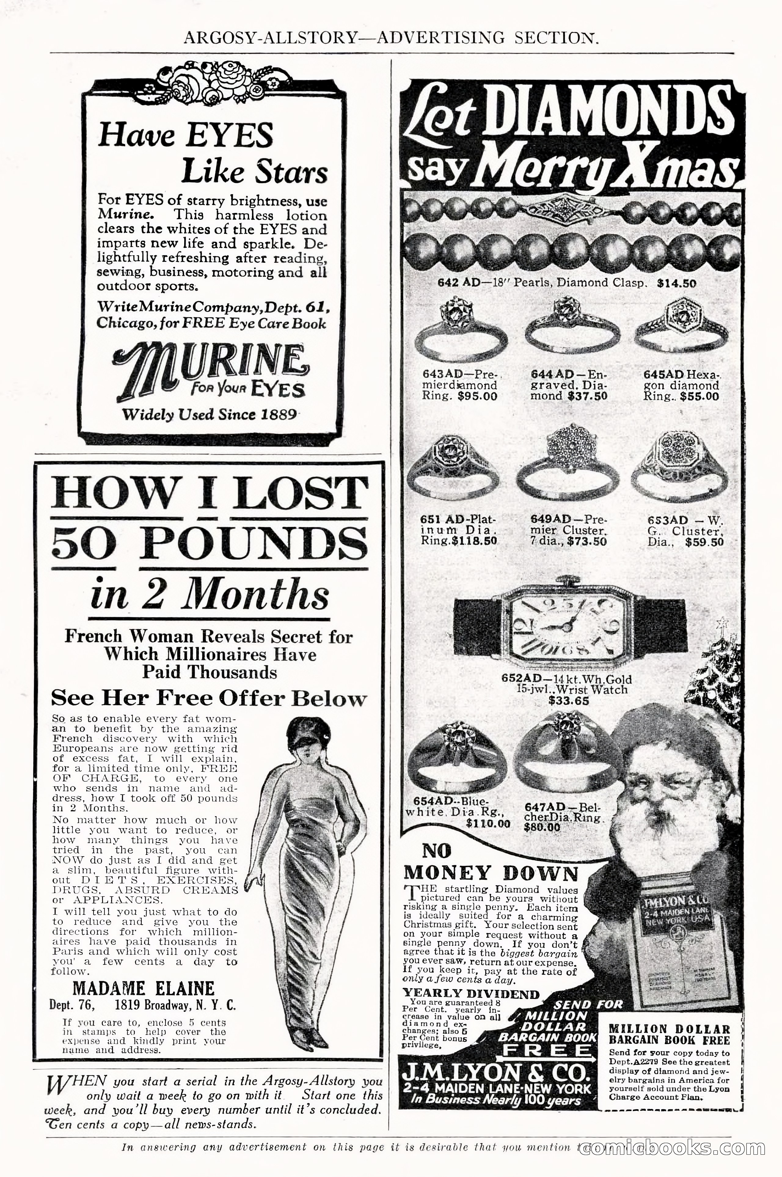 Argosy All-Story Weekly, December 1, 1923 — page 183 of 193