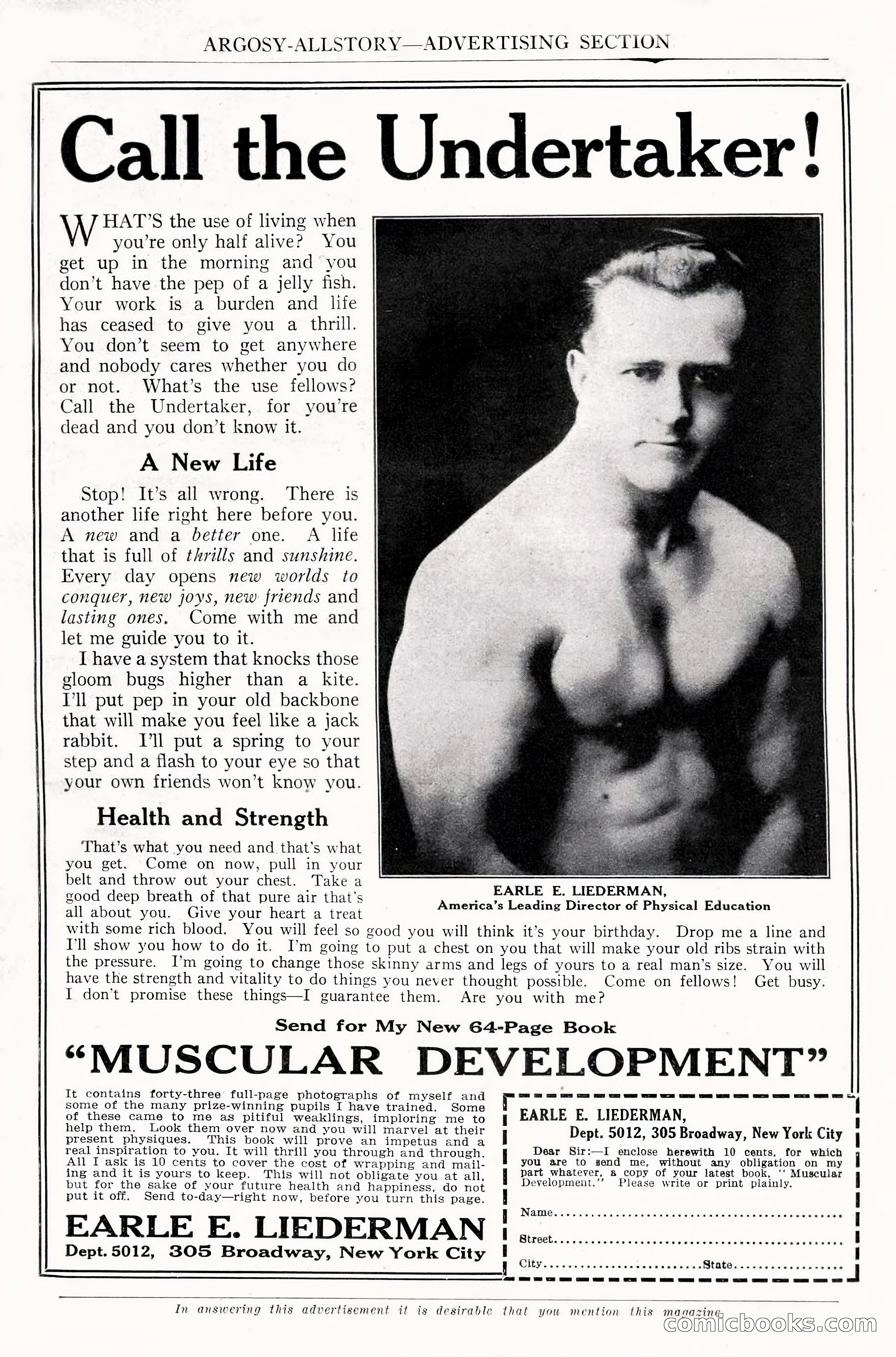 Argosy All-Story Weekly, December 1, 1923 — page 189 of 193