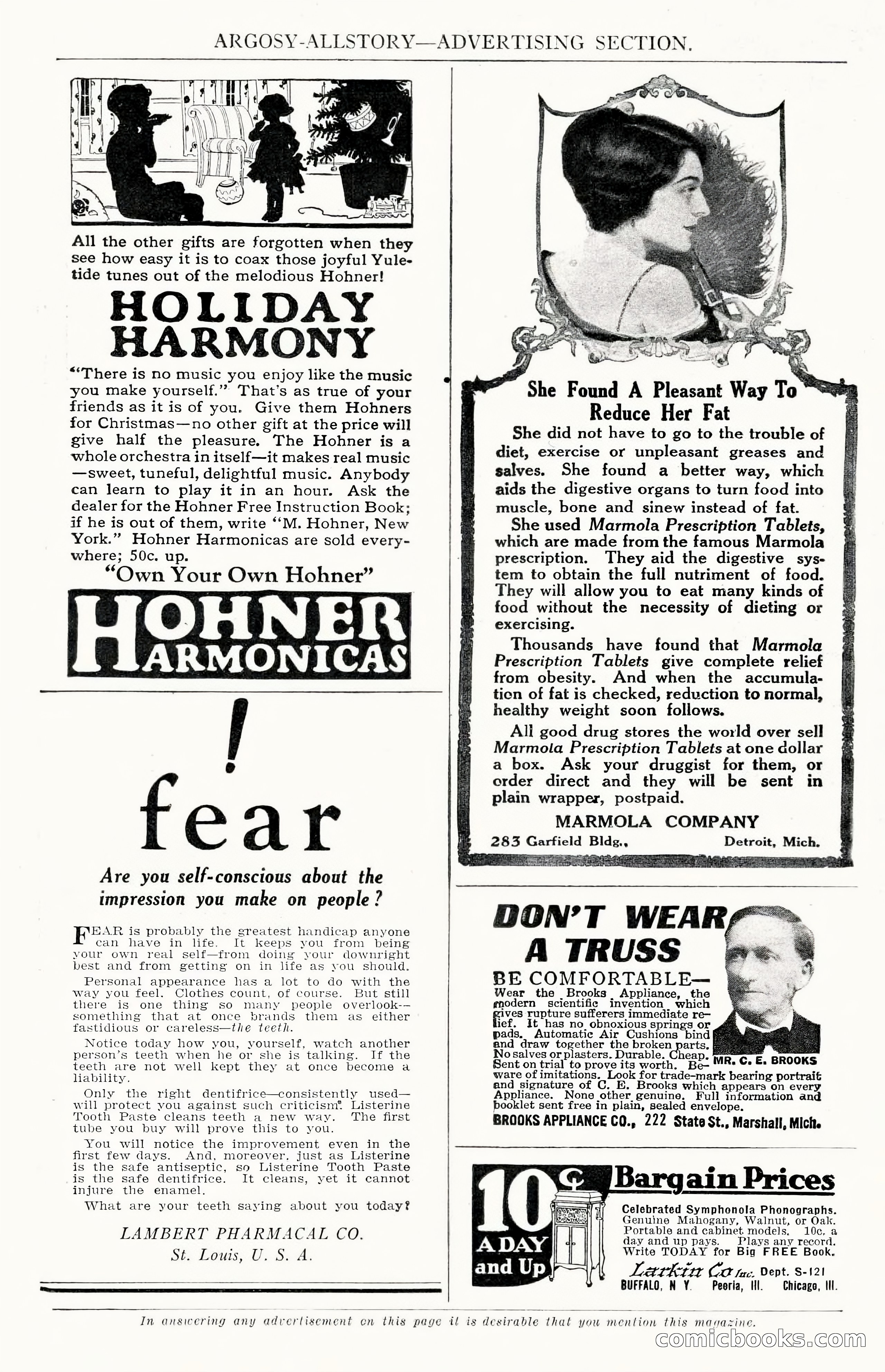 Argosy All-Story Weekly, December 1, 1923 — page 190 of 193
