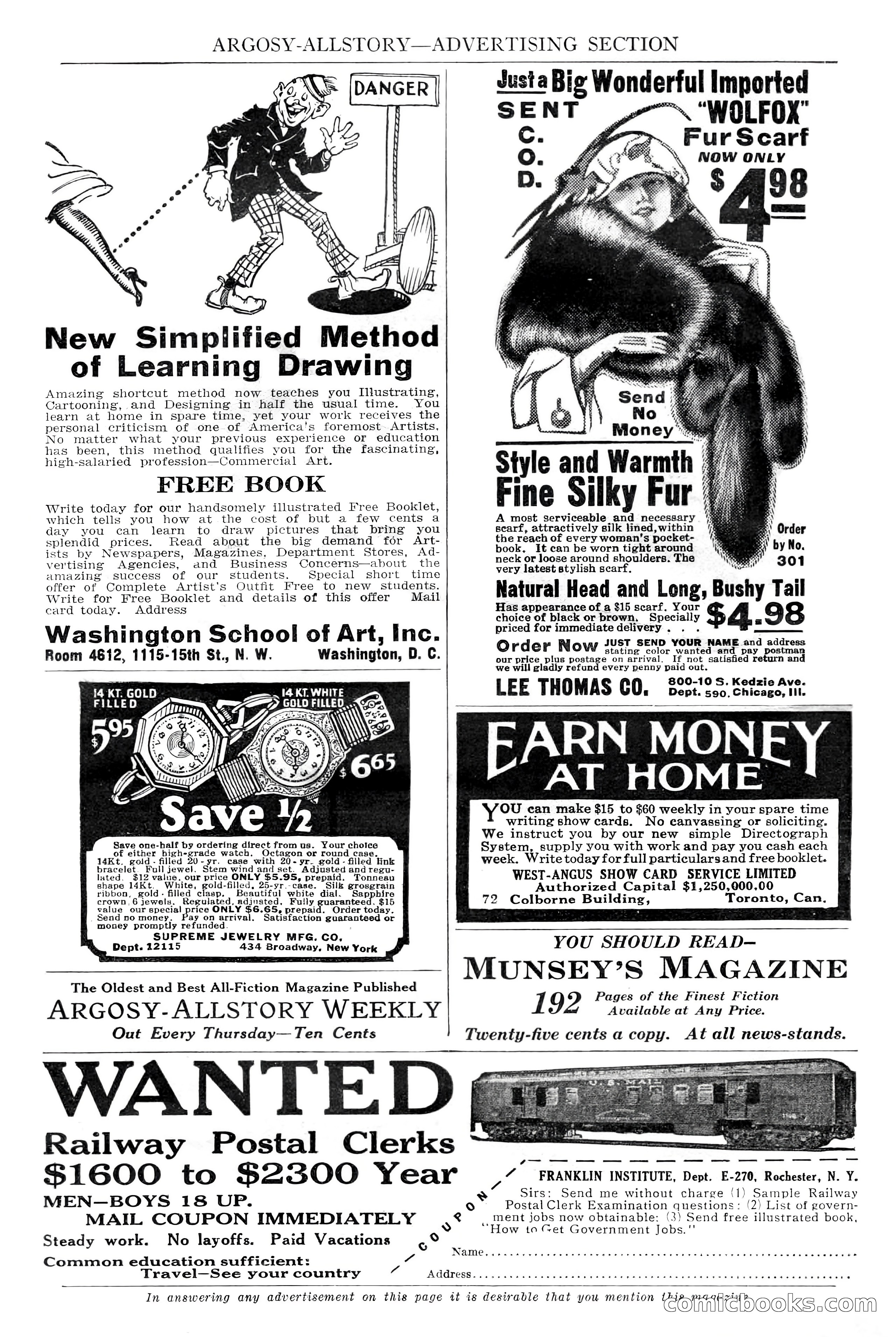 Argosy All-Story Weekly, December 8, 1923 — page 10 of 185