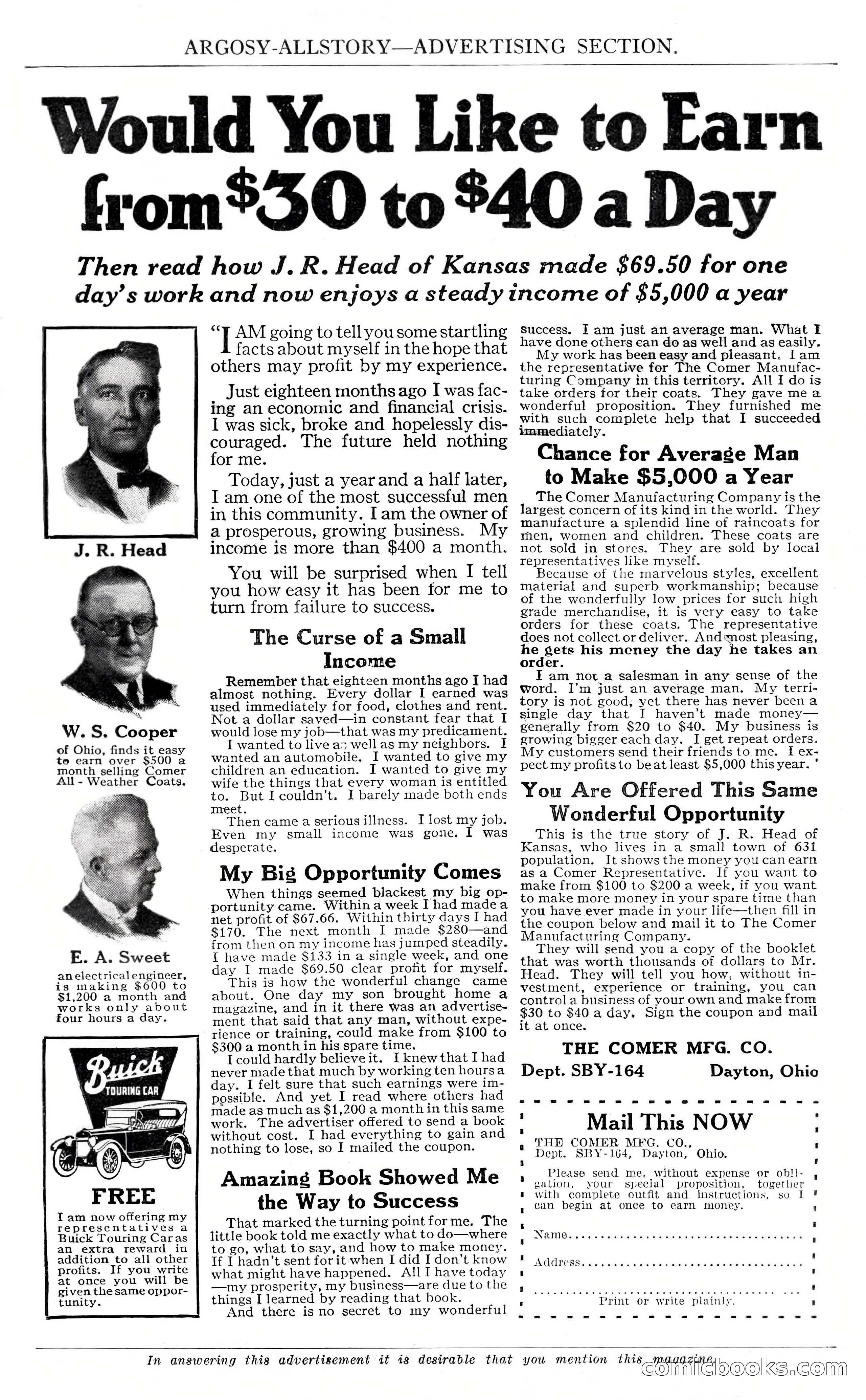 Argosy All-Story Weekly, December 8, 1923 — page 13 of 185