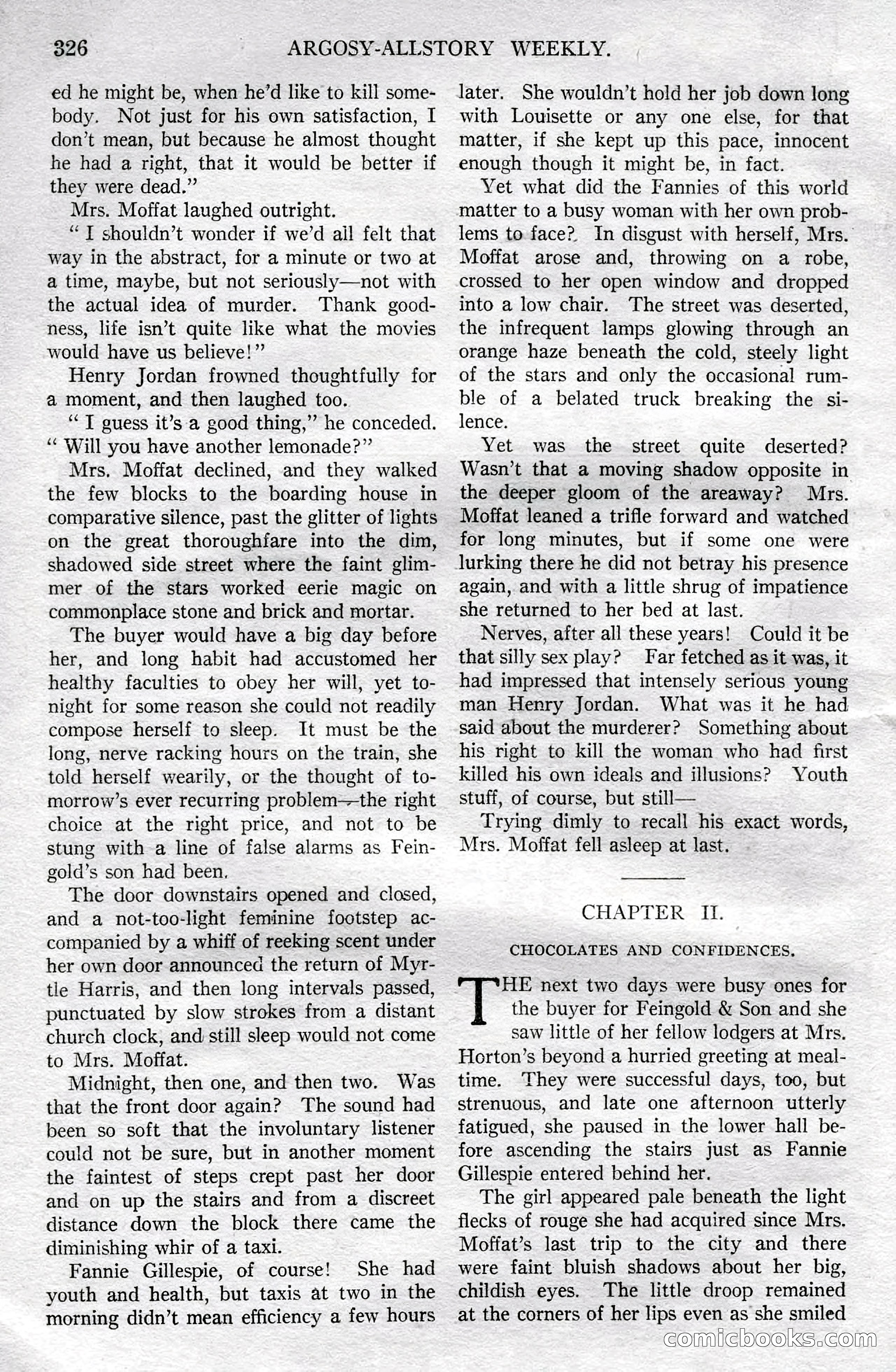 Argosy All-Story Weekly, December 8, 1923 — page 20 of 185