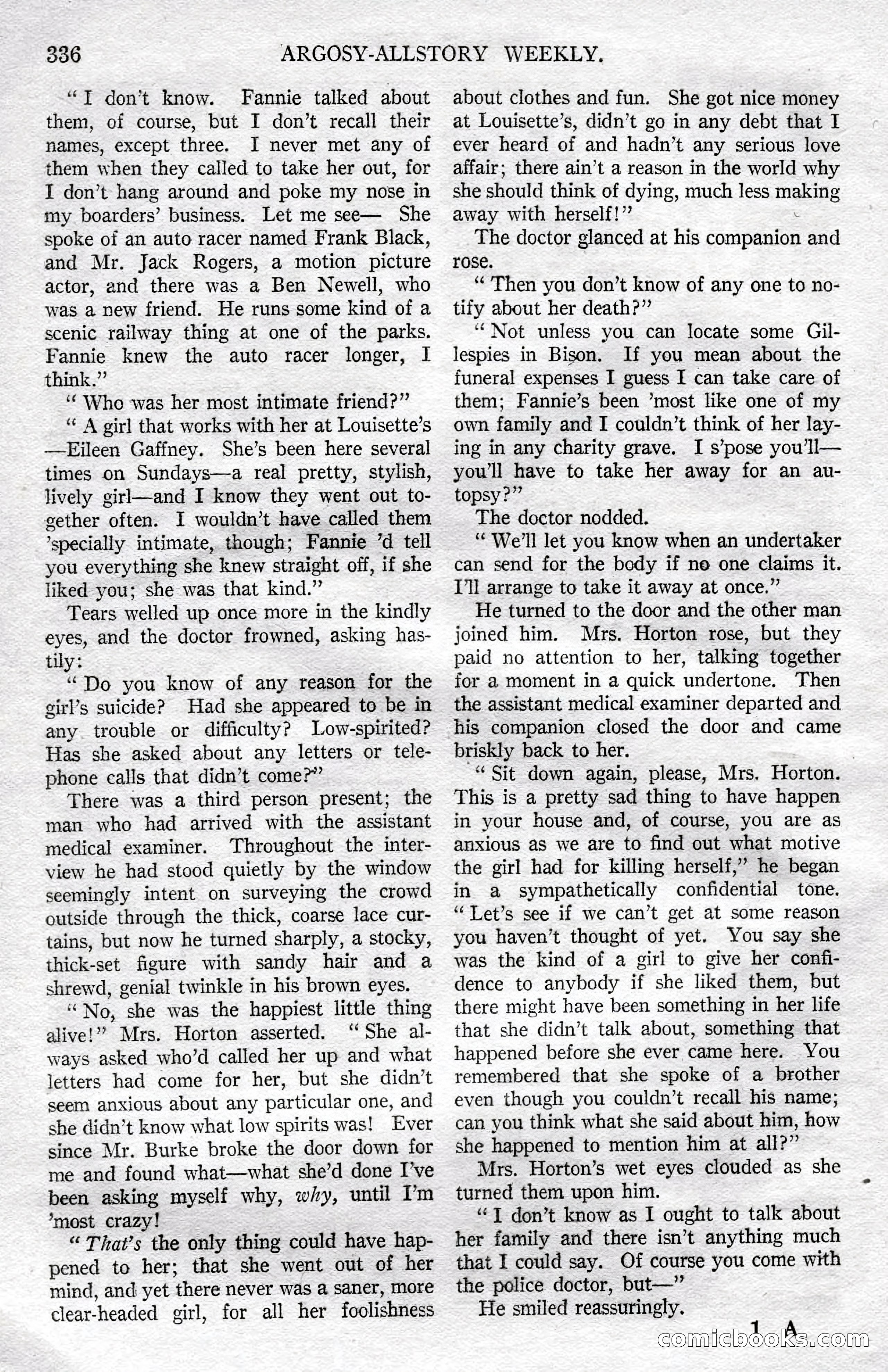 Argosy All-Story Weekly, December 8, 1923 — page 30 of 185
