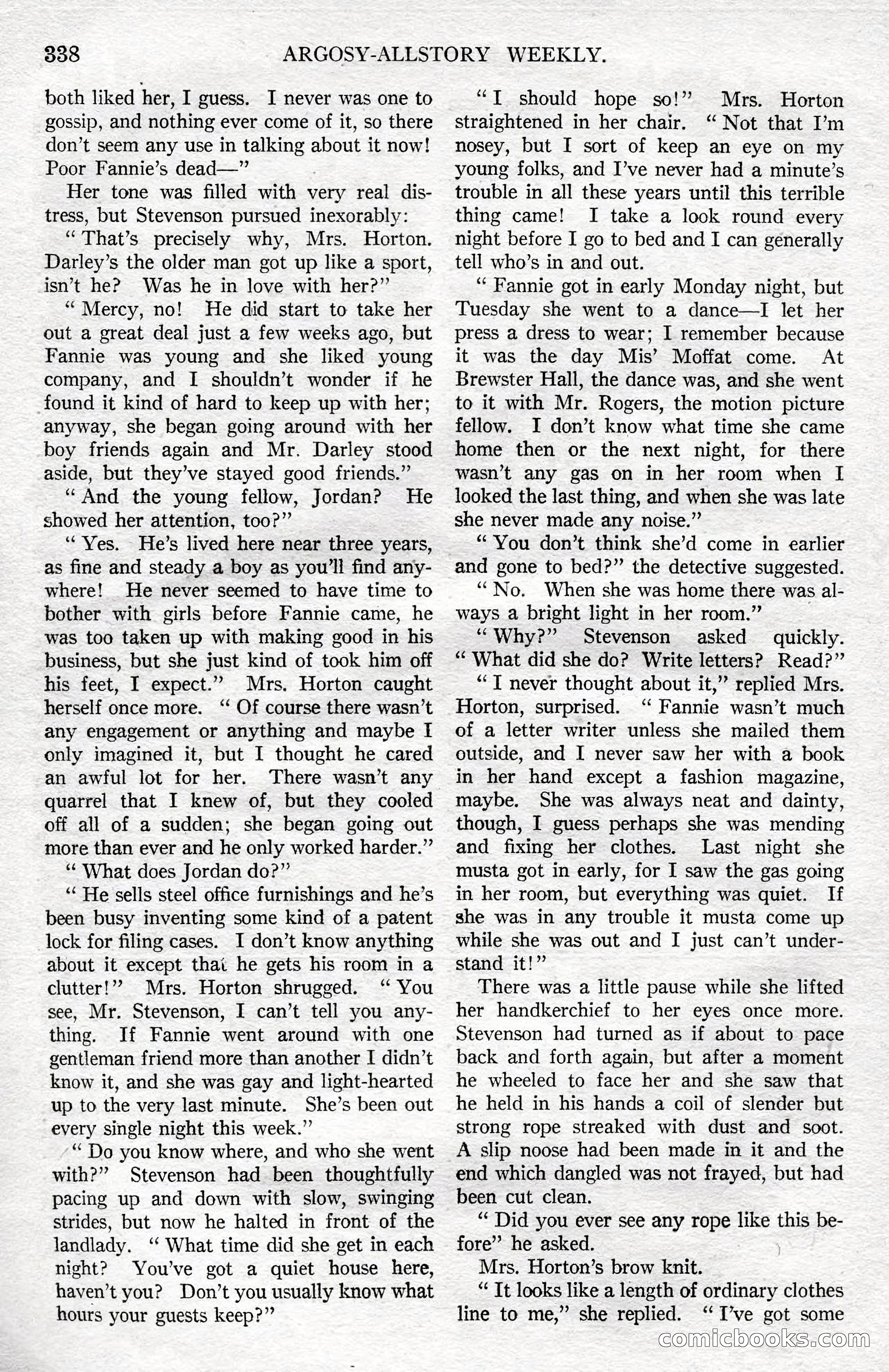 Argosy All-Story Weekly, December 8, 1923 — page 32 of 185