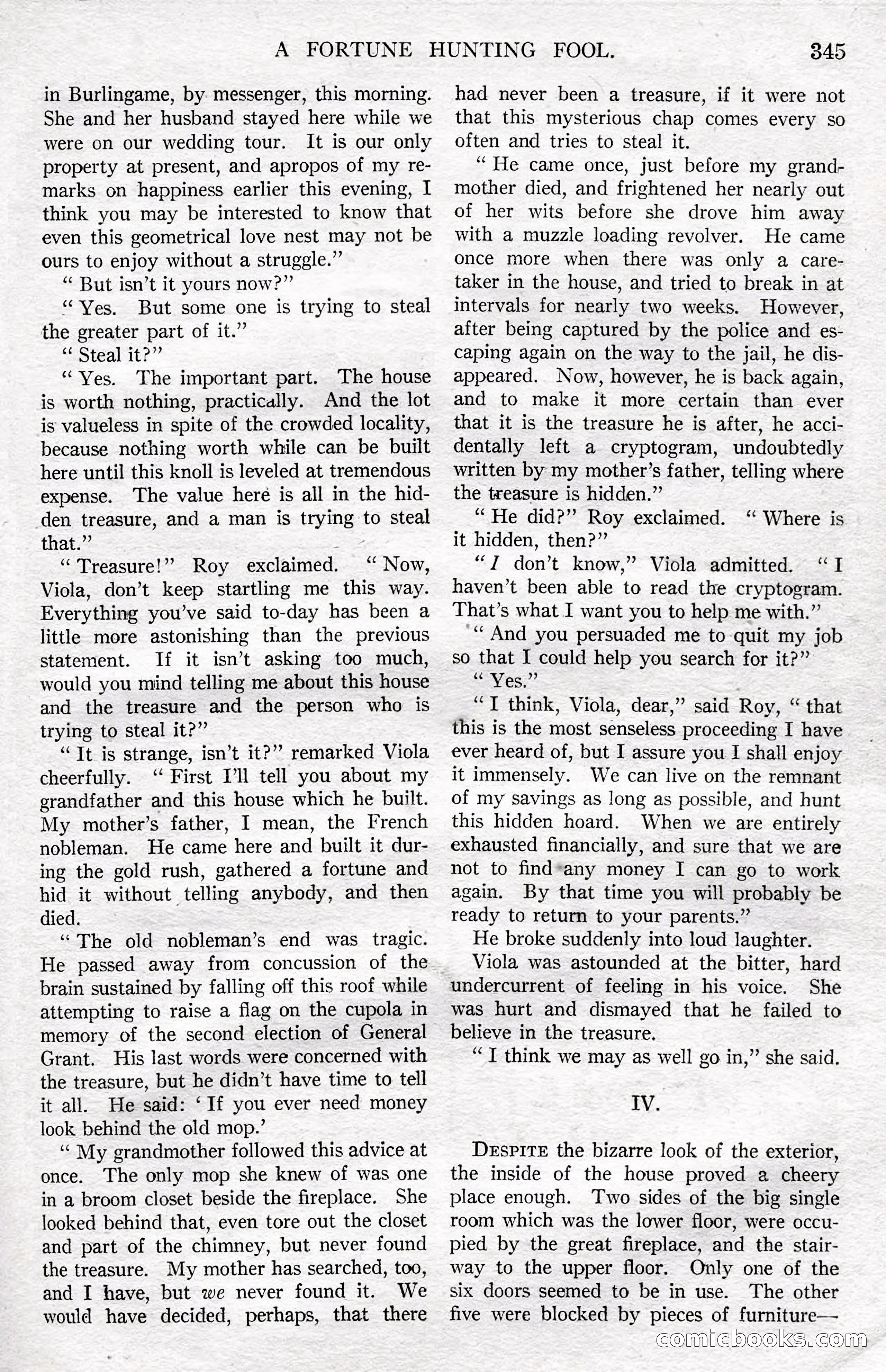 Argosy All-Story Weekly, December 8, 1923 — page 39 of 185