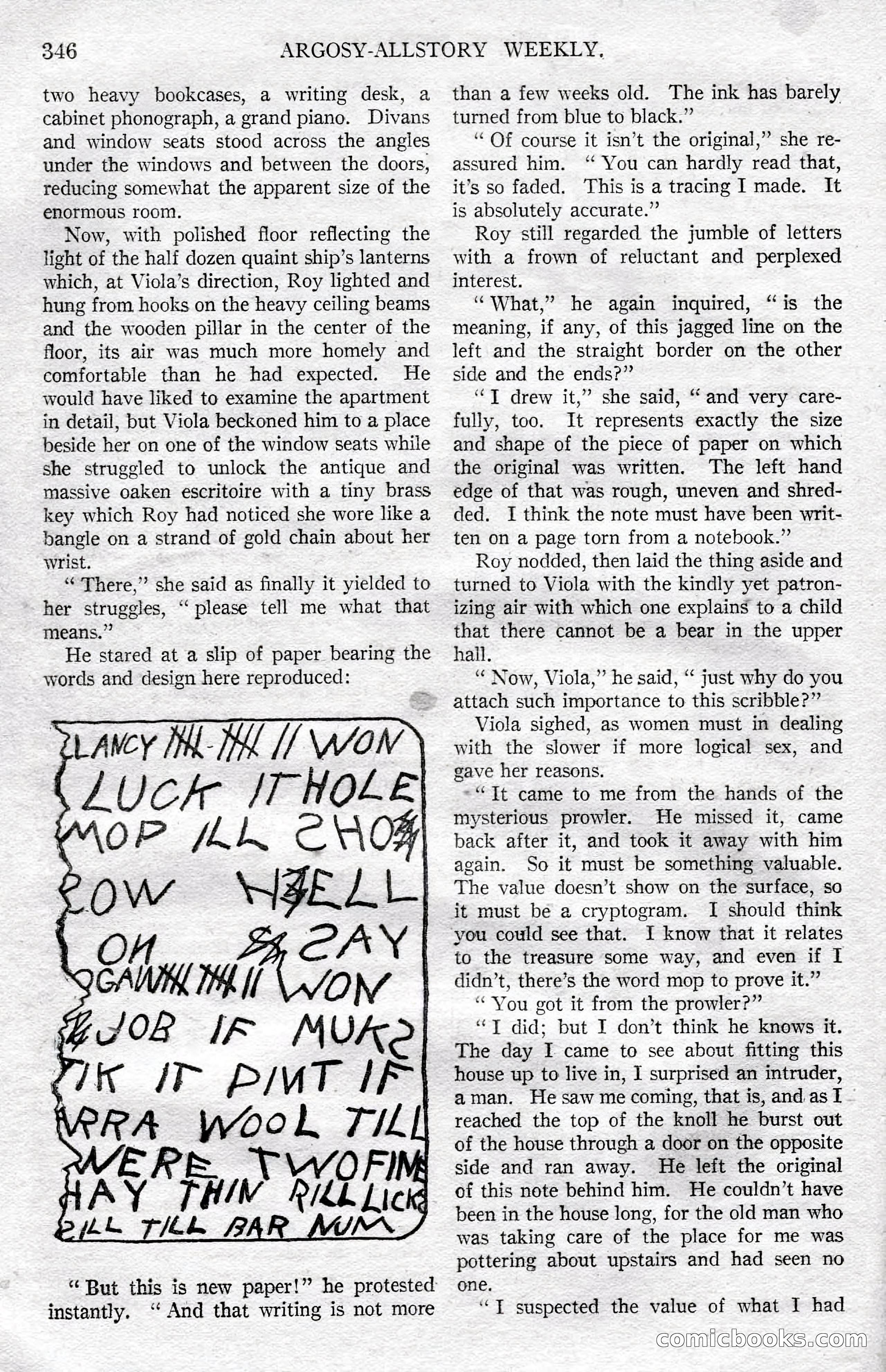 Argosy All-Story Weekly, December 8, 1923 — page 40 of 185