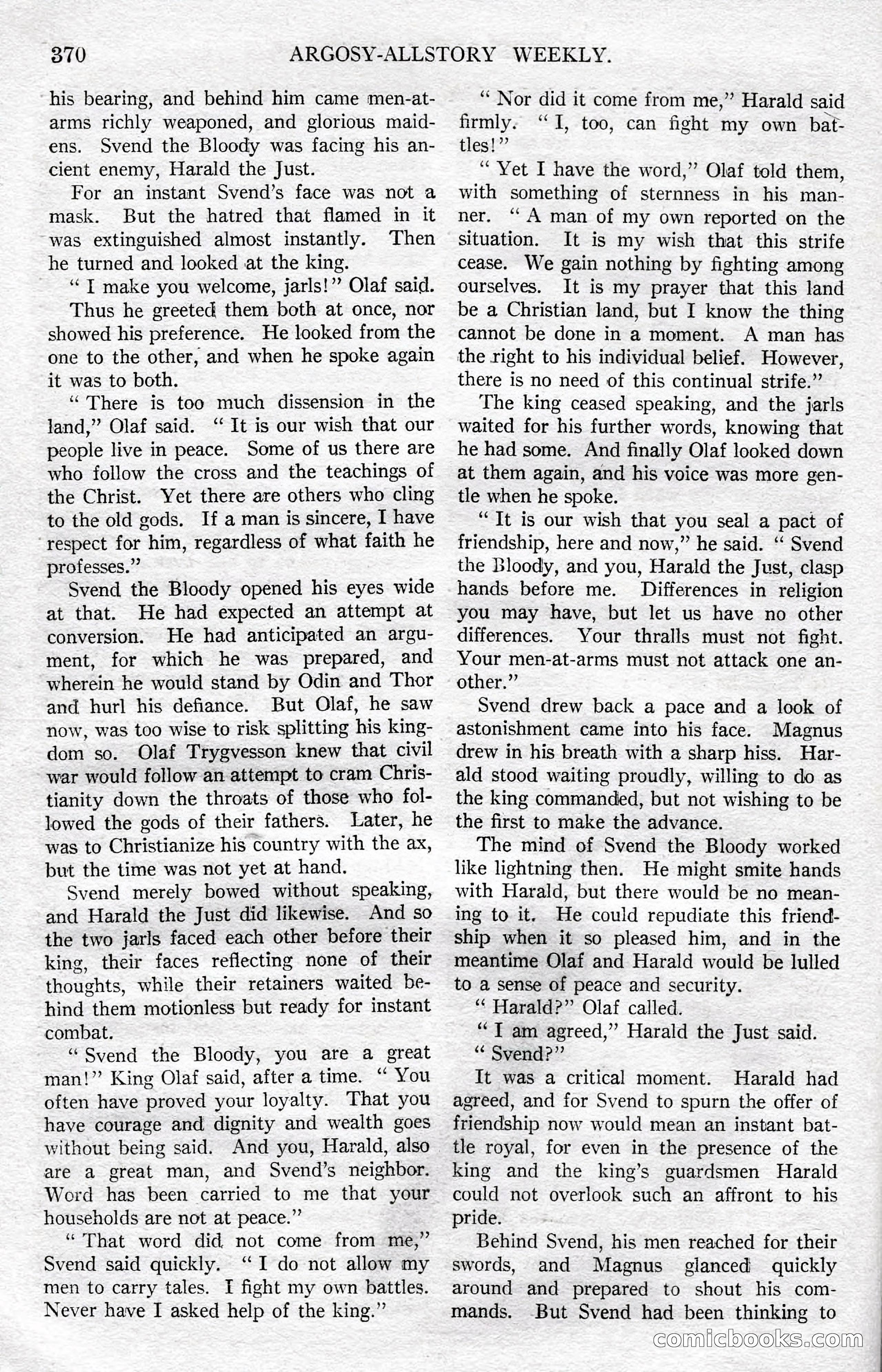 Argosy All-Story Weekly, December 8, 1923 — page 64 of 185