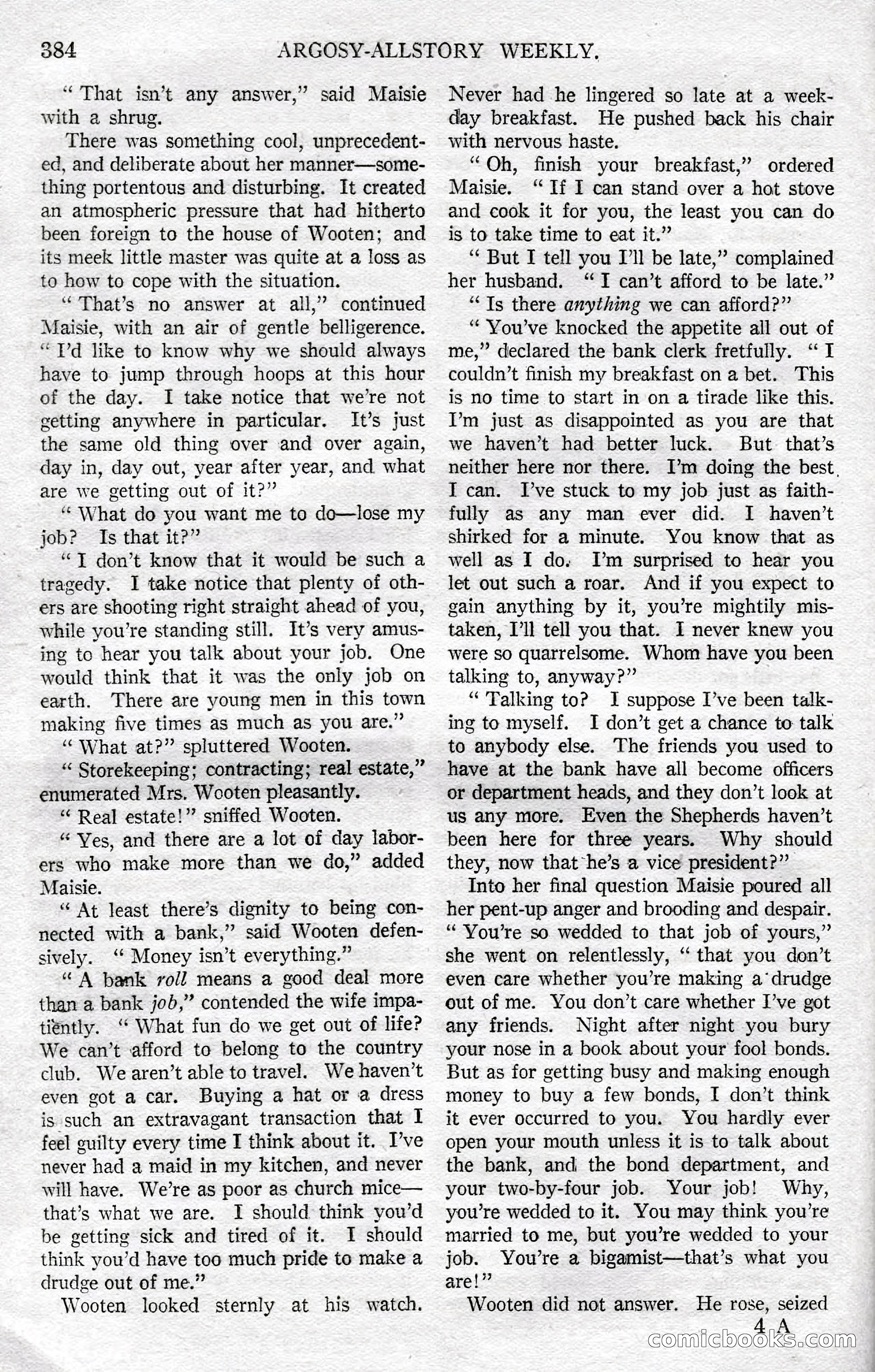 Argosy All-Story Weekly, December 8, 1923 — page 78 of 185