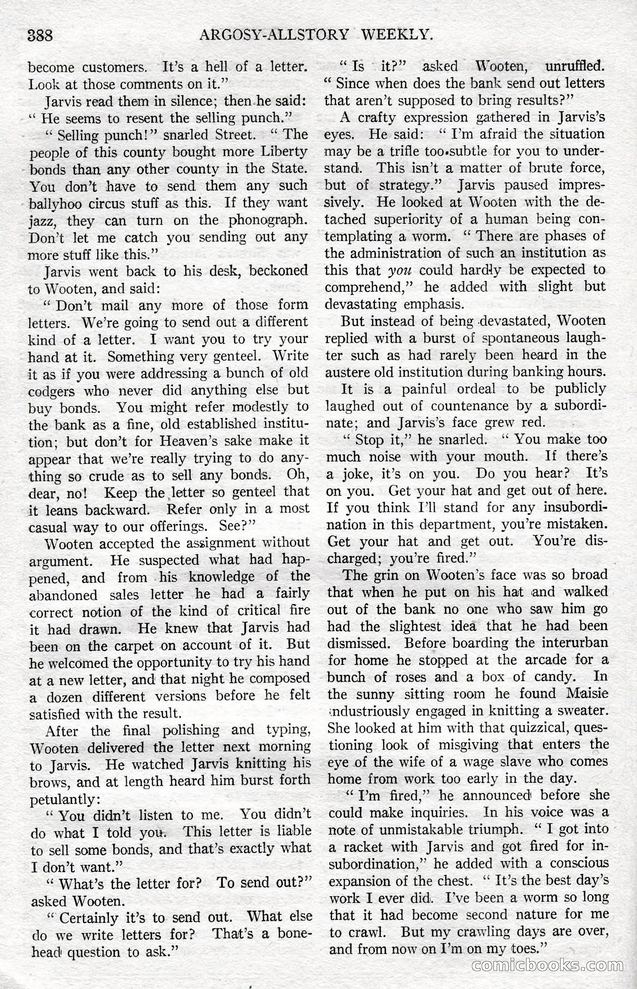 Argosy All-Story Weekly, December 8, 1923 — page 82 of 185