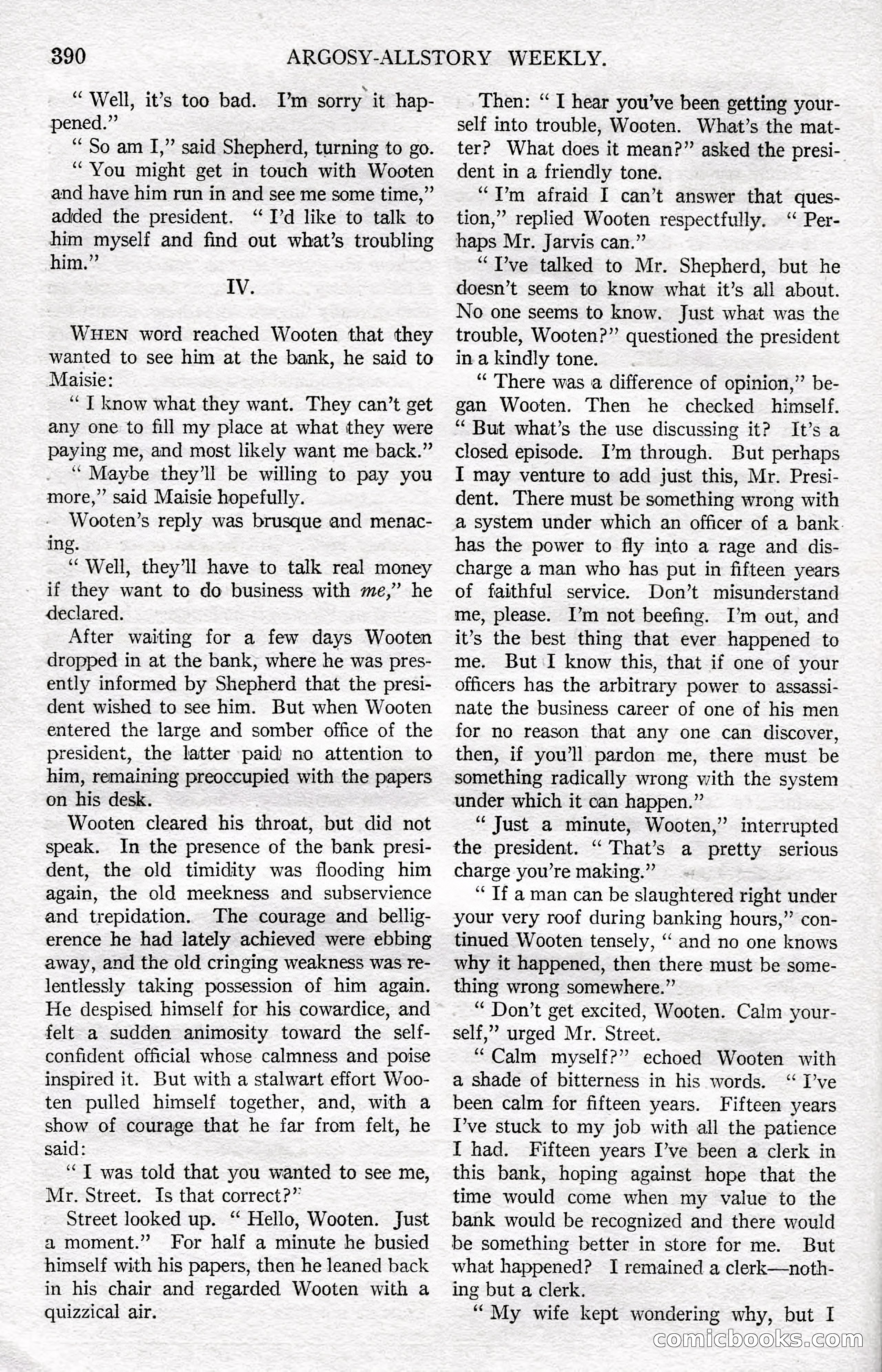 Argosy All-Story Weekly, December 8, 1923 — page 84 of 185