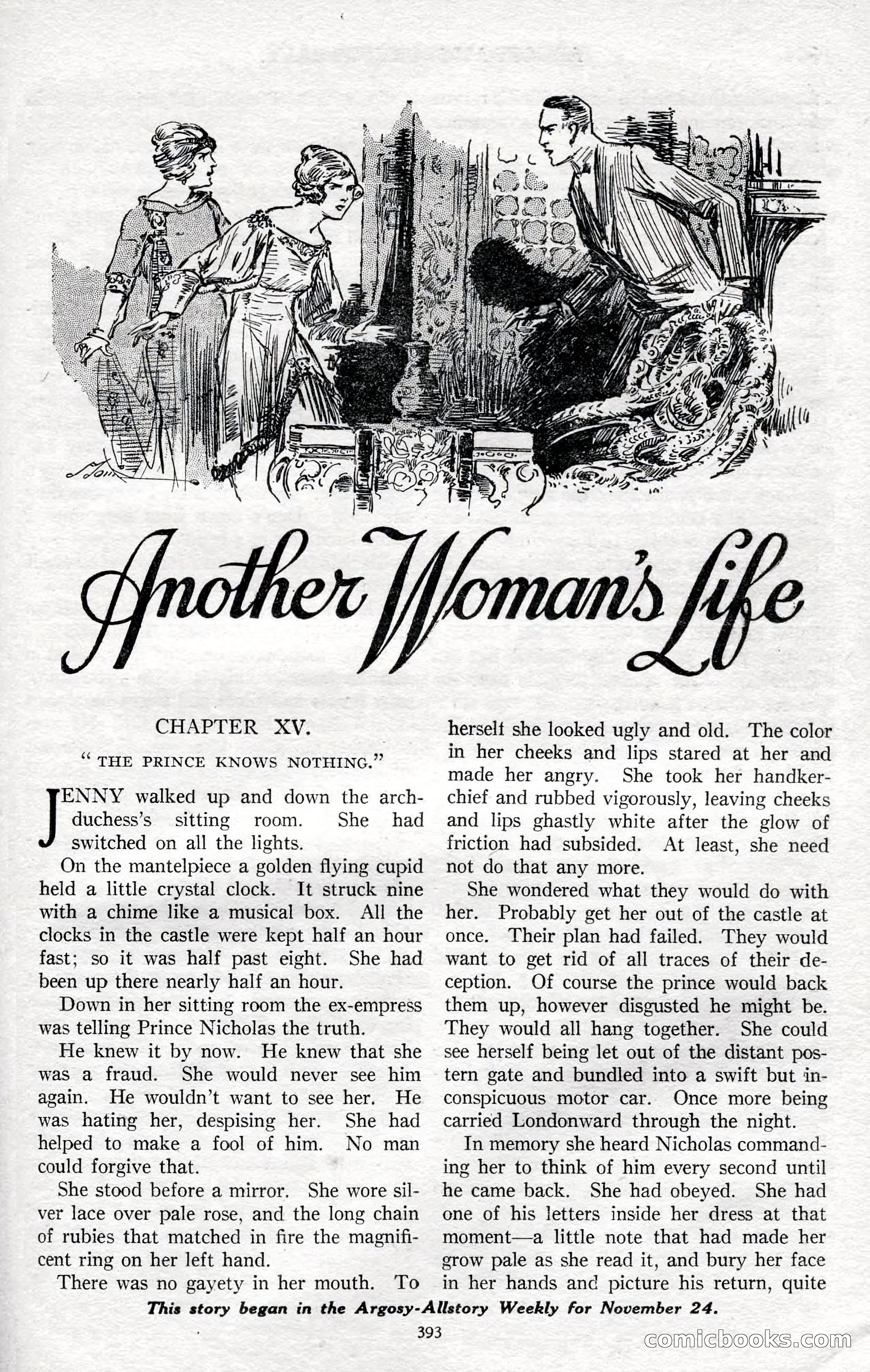 Argosy All-Story Weekly, December 8, 1923 — page 87 of 185