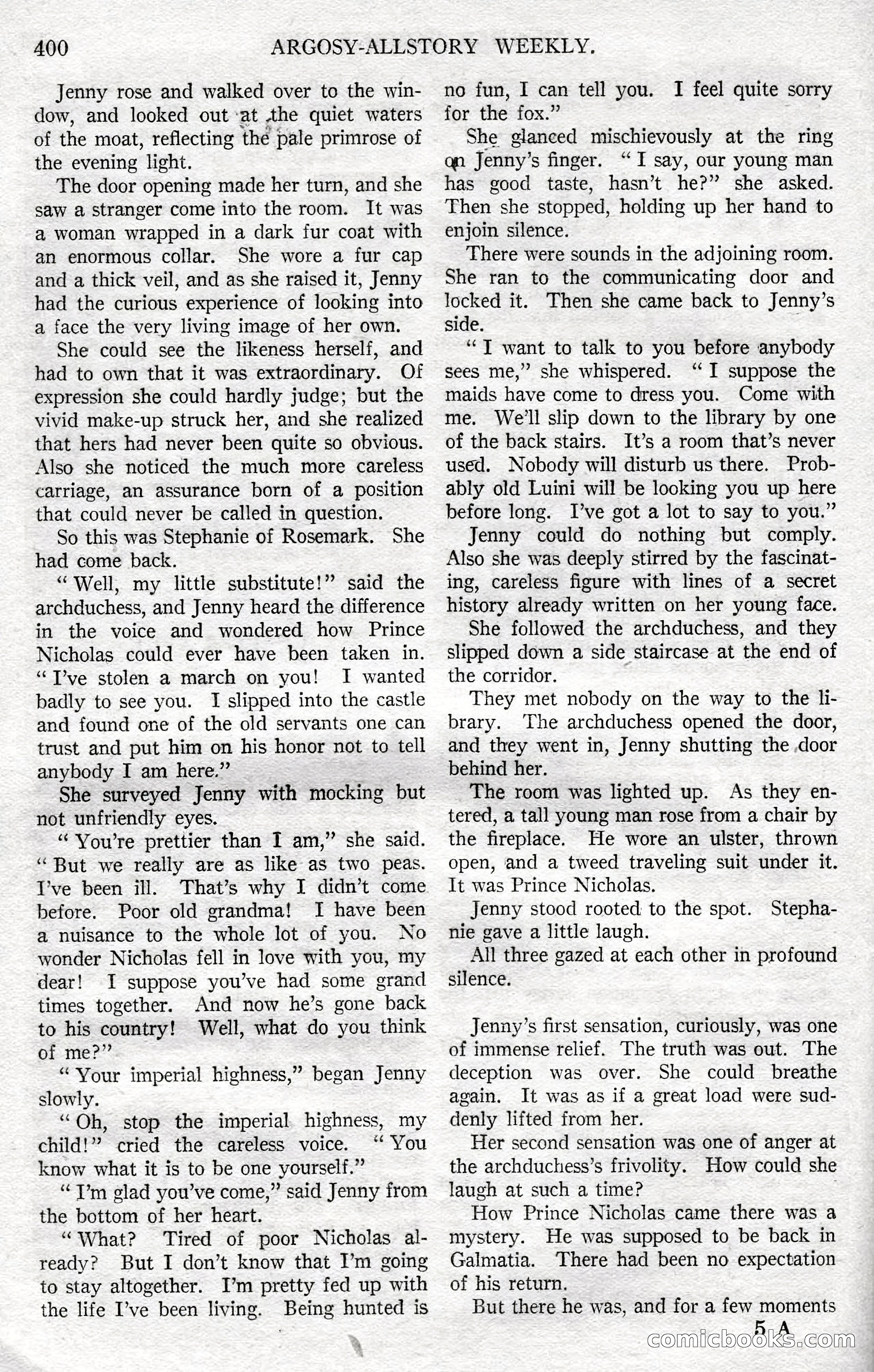Argosy All-Story Weekly, December 8, 1923 — page 94 of 185
