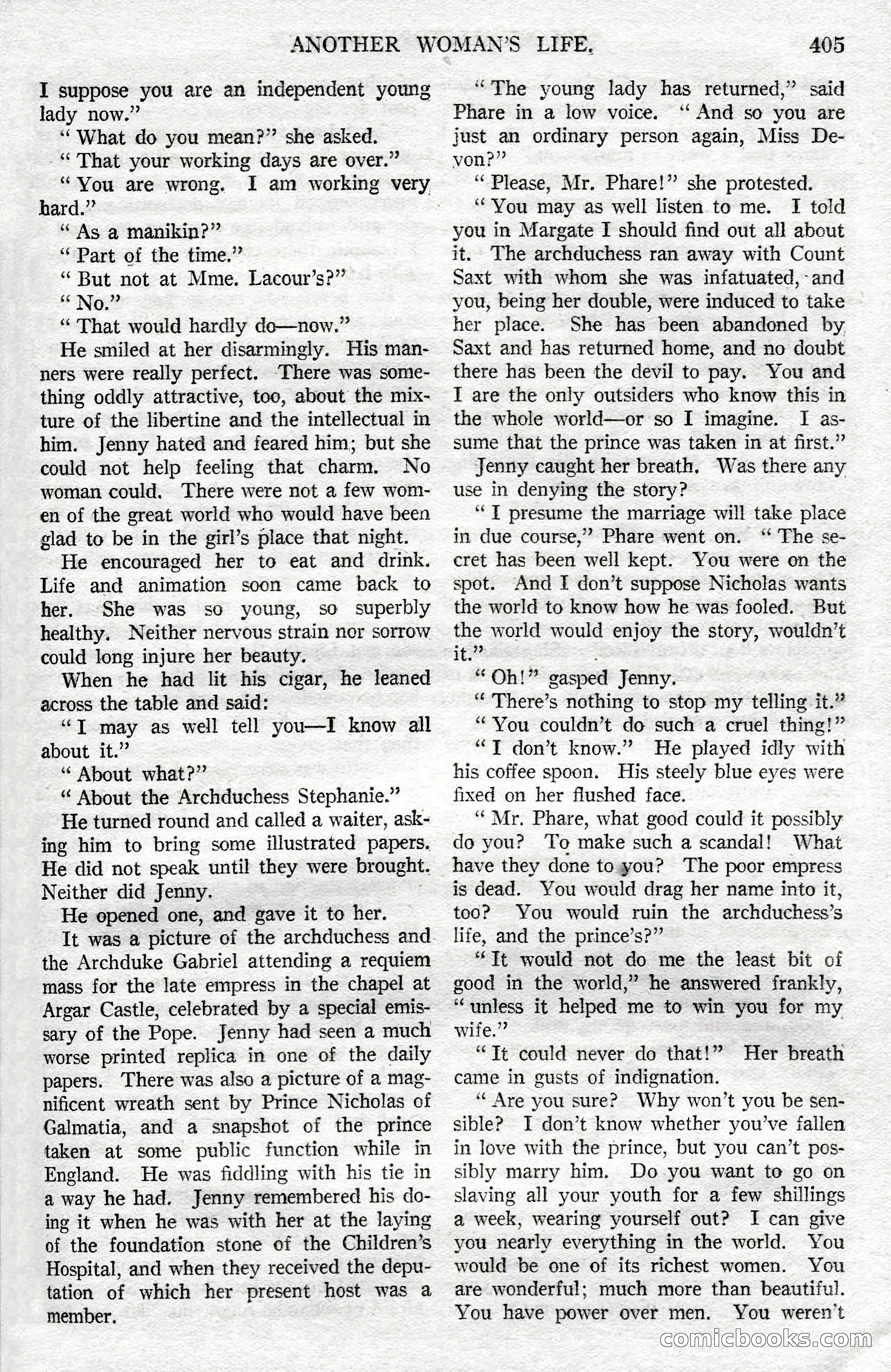 Argosy All-Story Weekly, December 8, 1923 — page 99 of 185