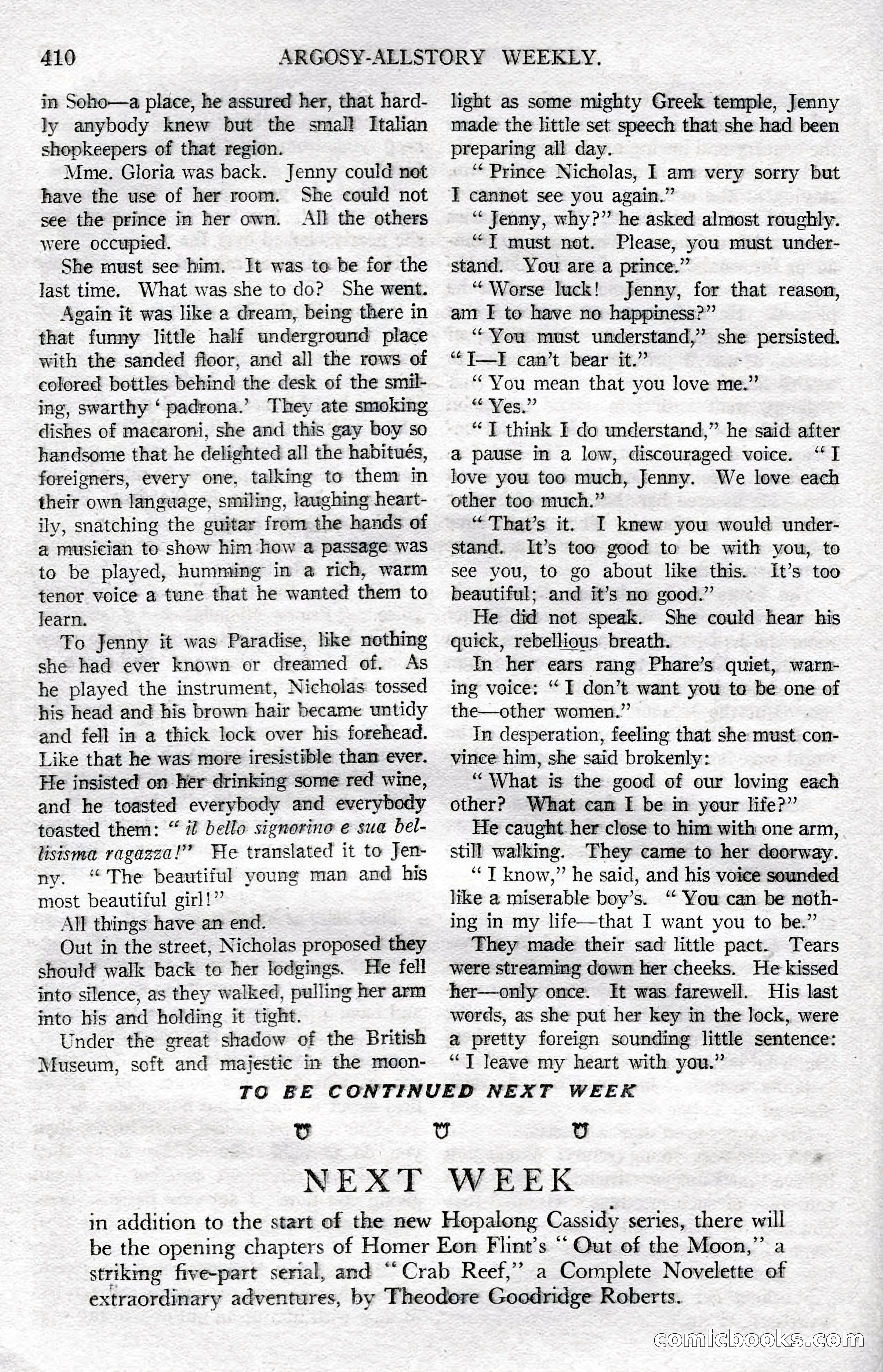 Argosy All-Story Weekly, December 8, 1923 — page 104 of 185