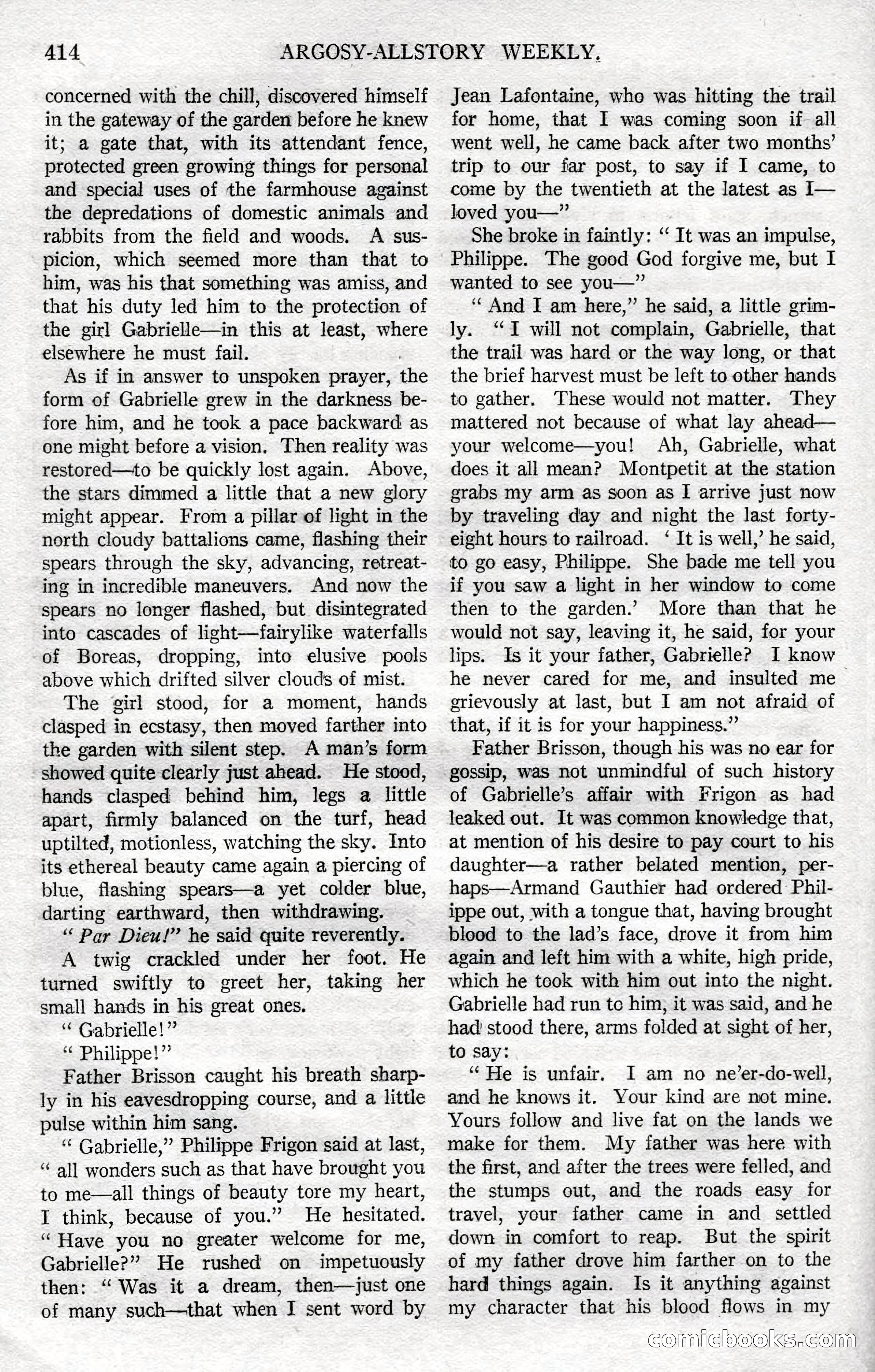 Argosy All-Story Weekly, December 8, 1923 — page 108 of 185